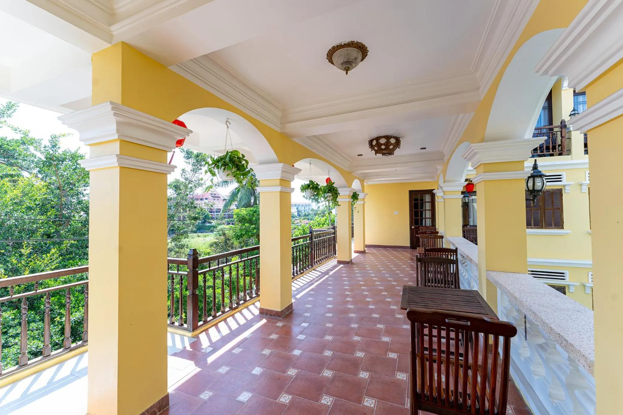 Patio in ANNAM HERITAGE Boutique Hotel & Spa