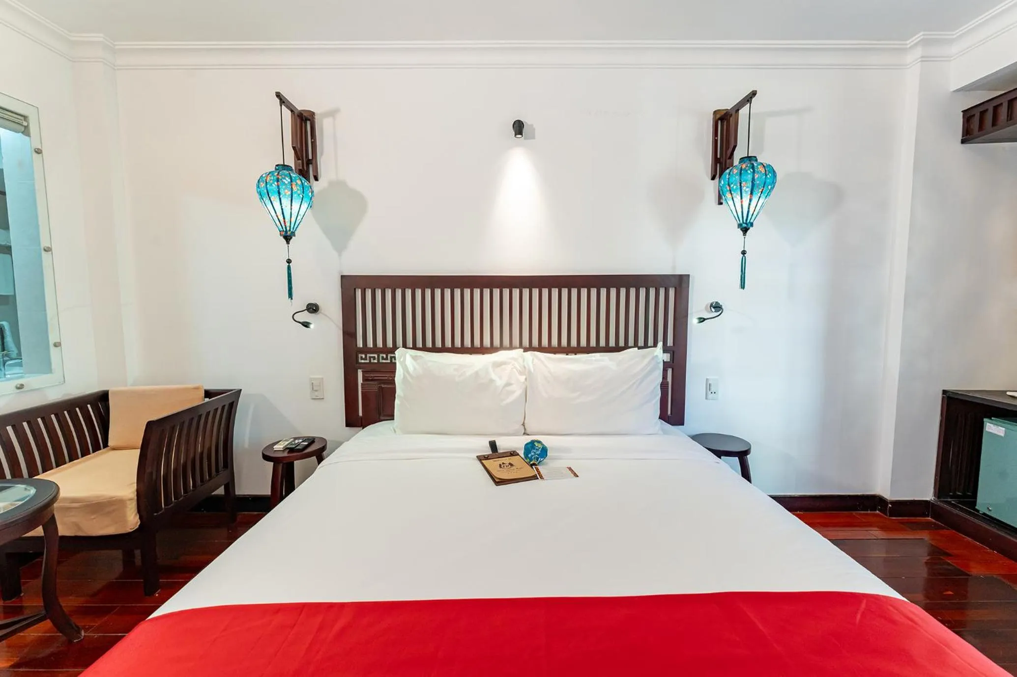 Bed in ANNAM HERITAGE Boutique Hotel & Spa