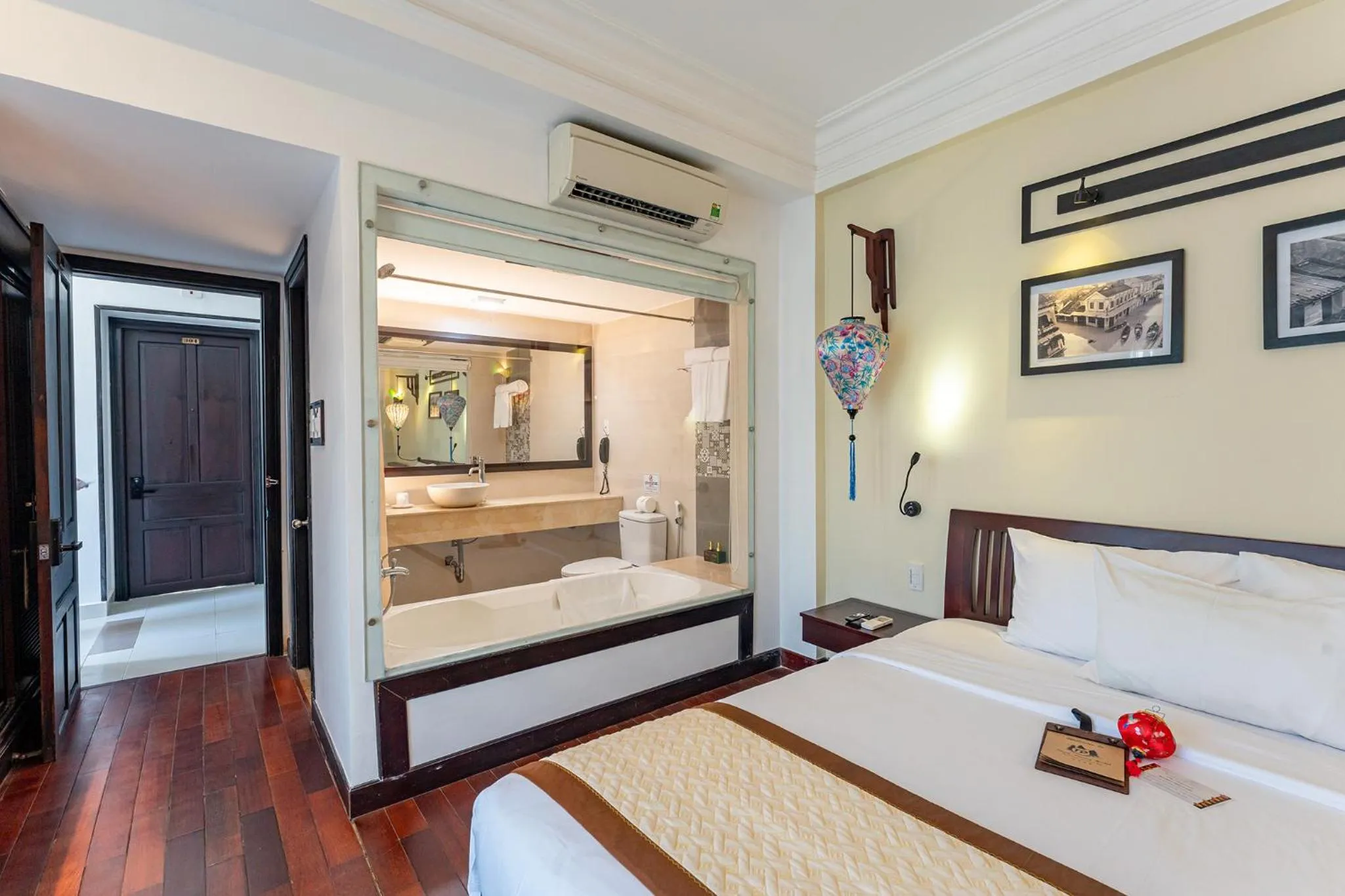 Bed in ANNAM HERITAGE Boutique Hotel & Spa