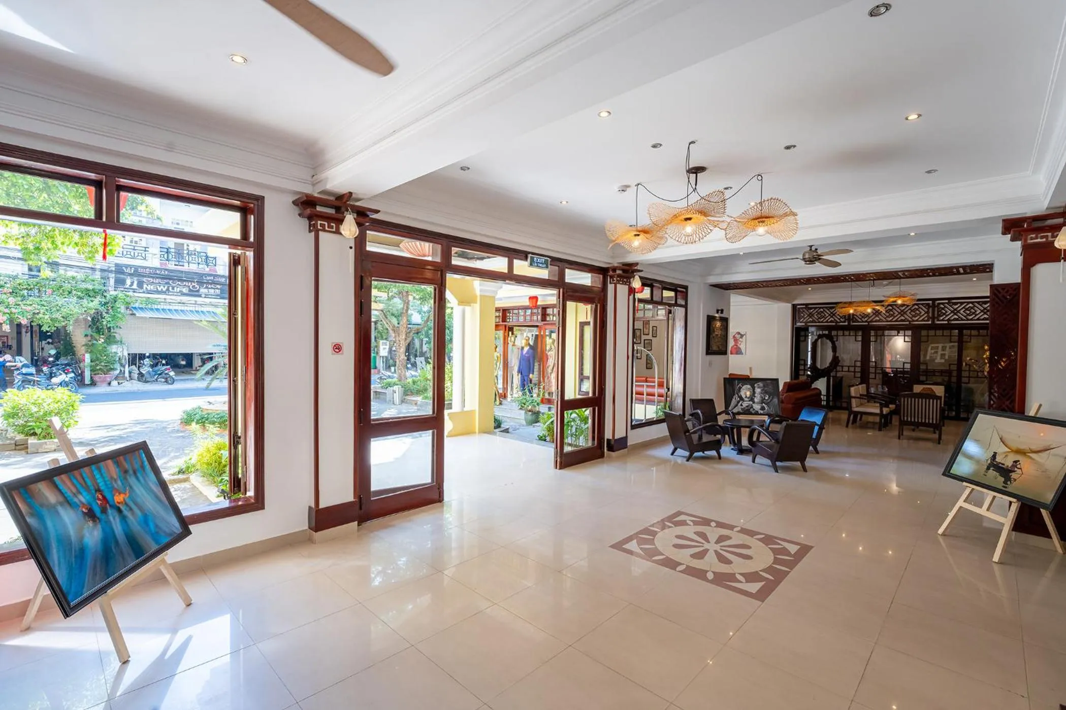 Lobby or reception in ANNAM HERITAGE Boutique Hotel & Spa