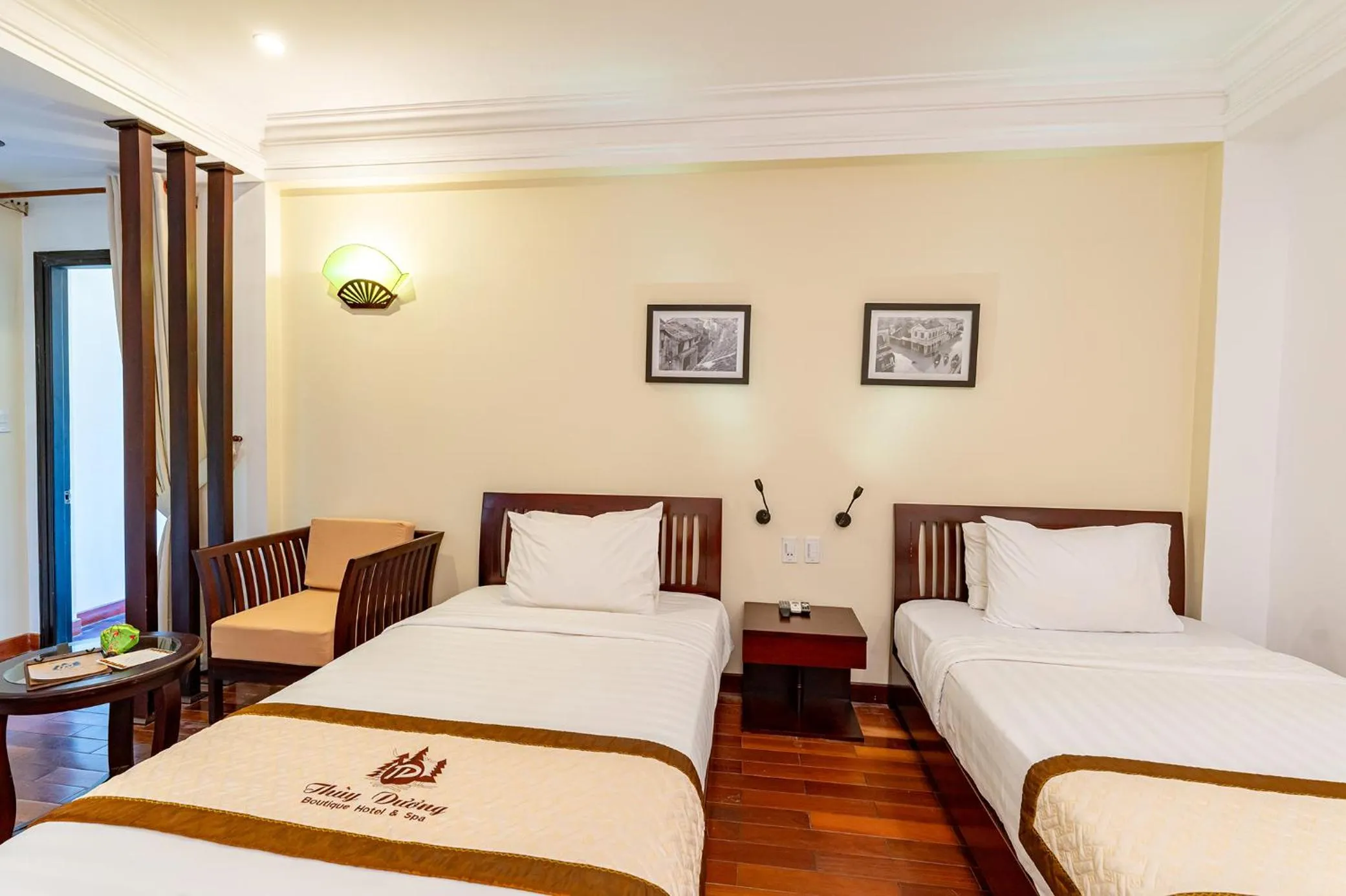 Bed in ANNAM HERITAGE Boutique Hotel & Spa
