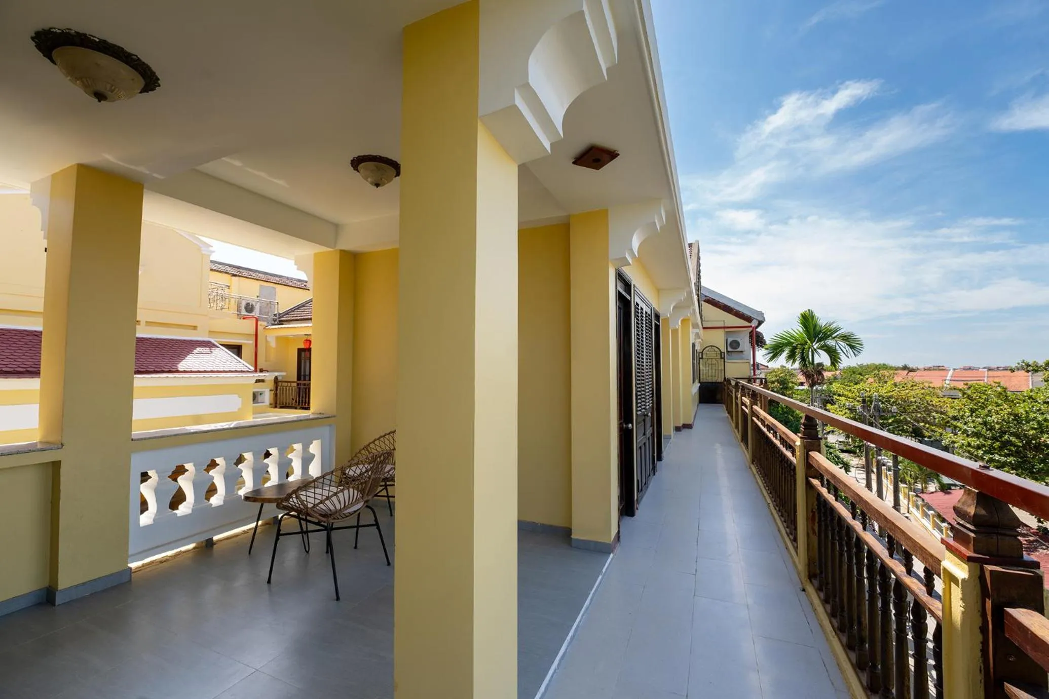 Patio in ANNAM HERITAGE Boutique Hotel & Spa