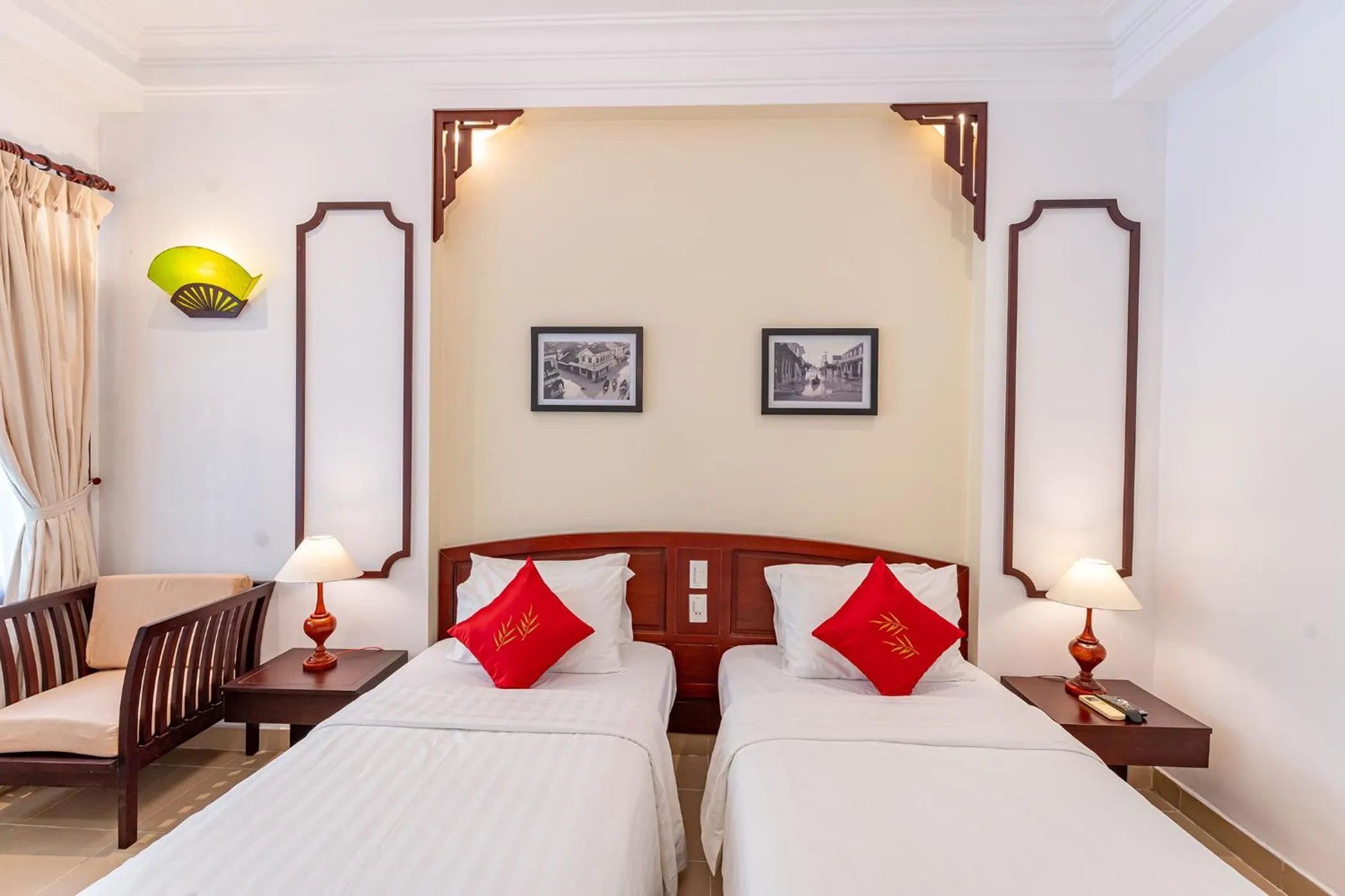 Bed in ANNAM HERITAGE Boutique Hotel & Spa
