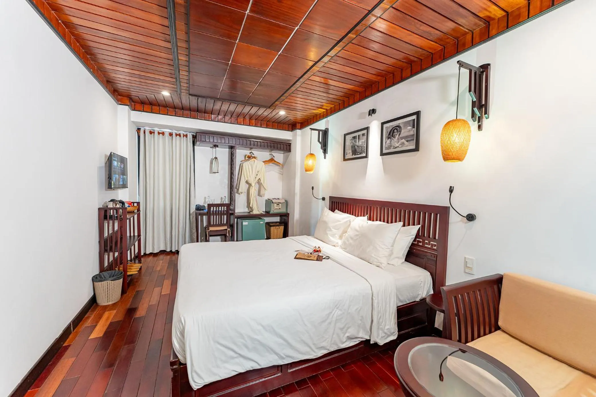 Bed in ANNAM HERITAGE Boutique Hotel & Spa