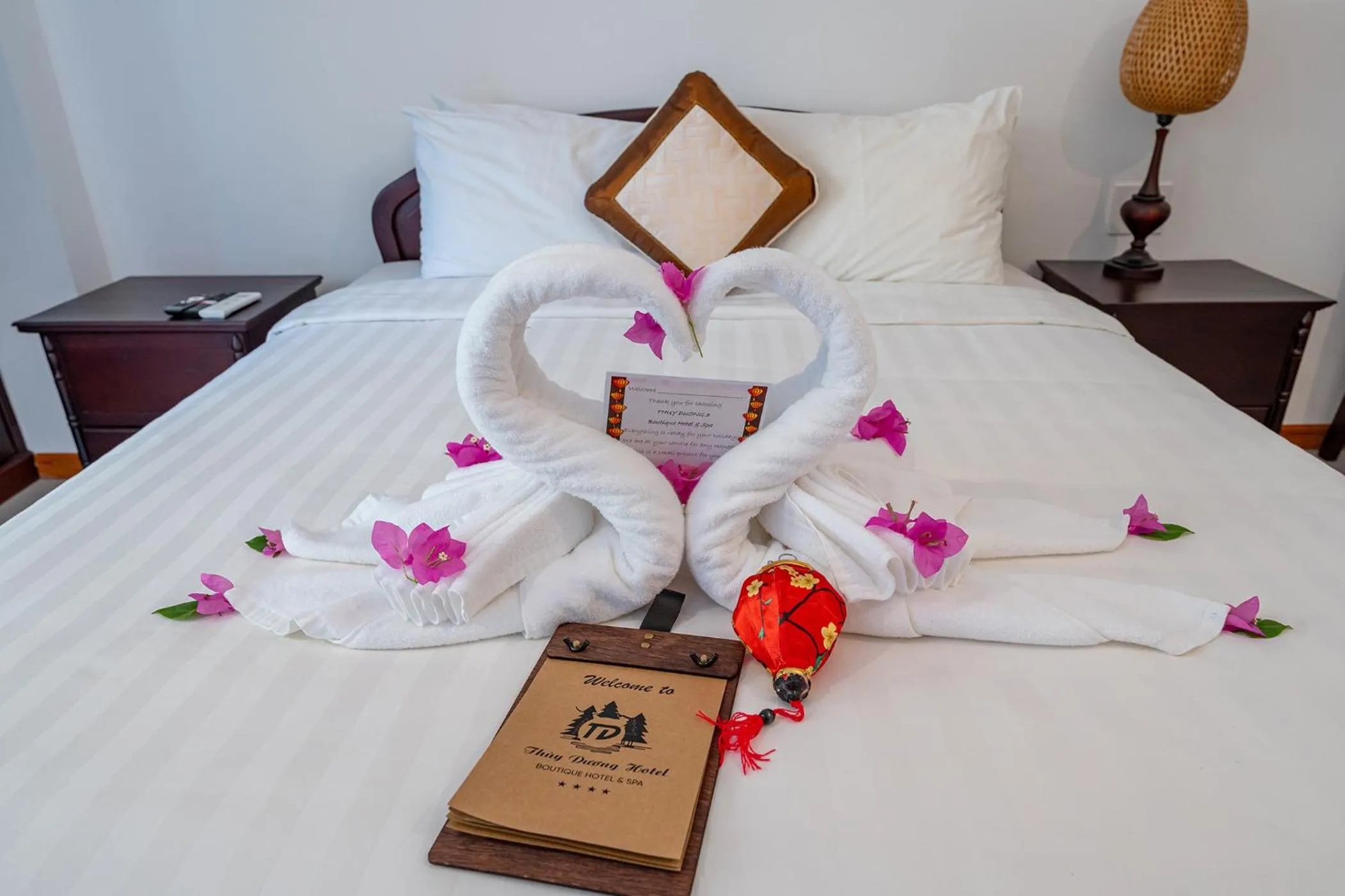 Bed in ANNAM HERITAGE Boutique Hotel & Spa
