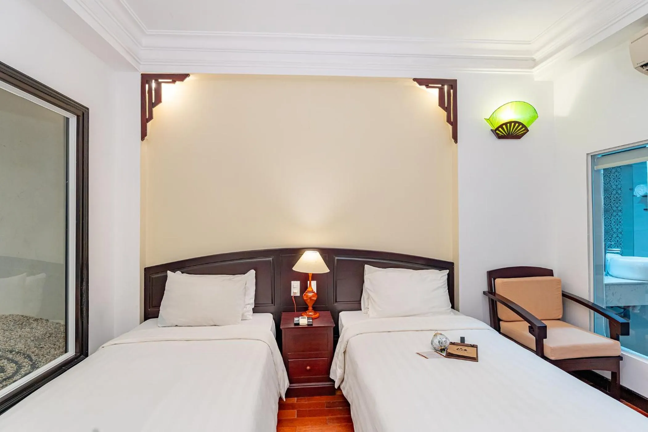 Bed in ANNAM HERITAGE Boutique Hotel & Spa