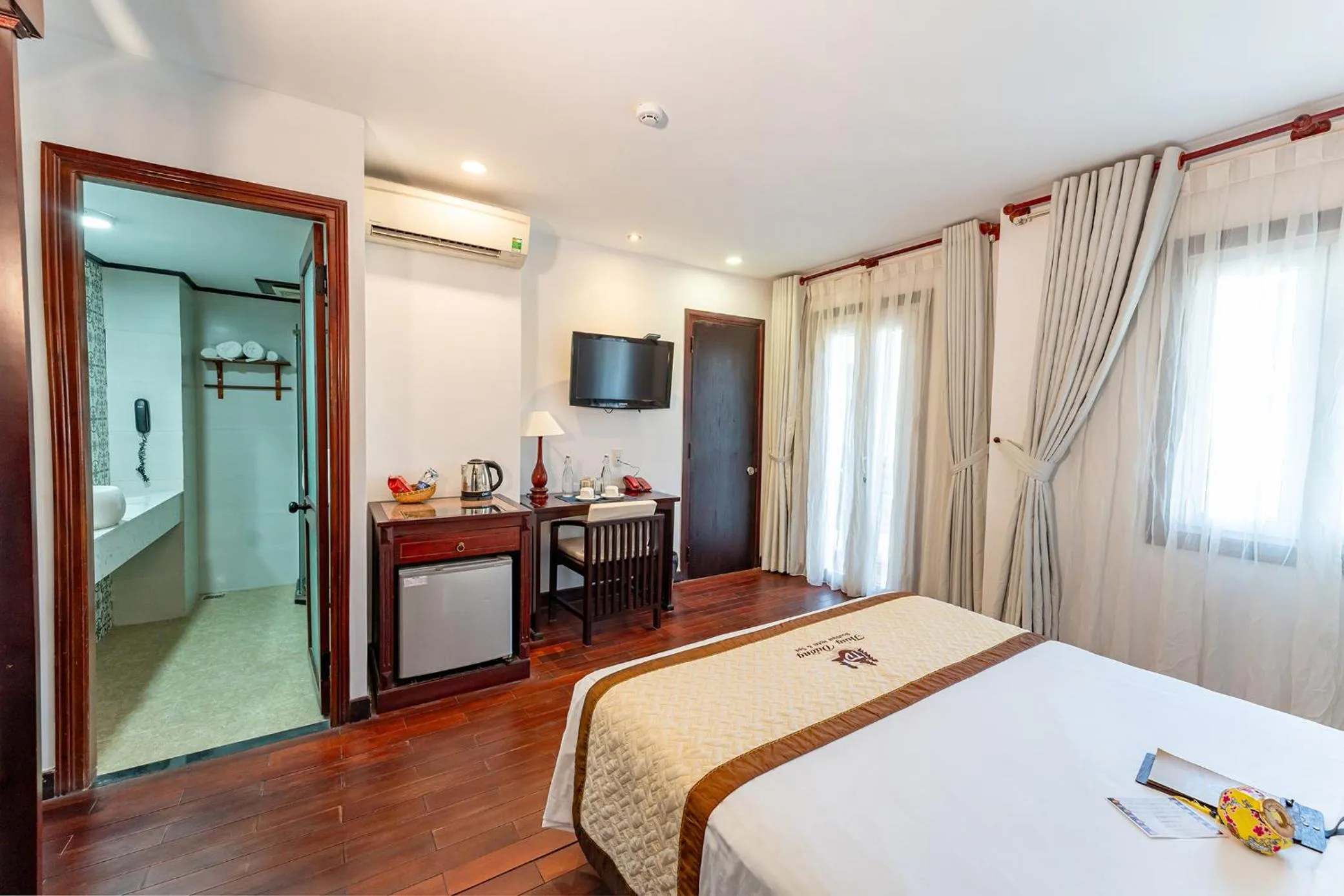 Bed in ANNAM HERITAGE Boutique Hotel & Spa