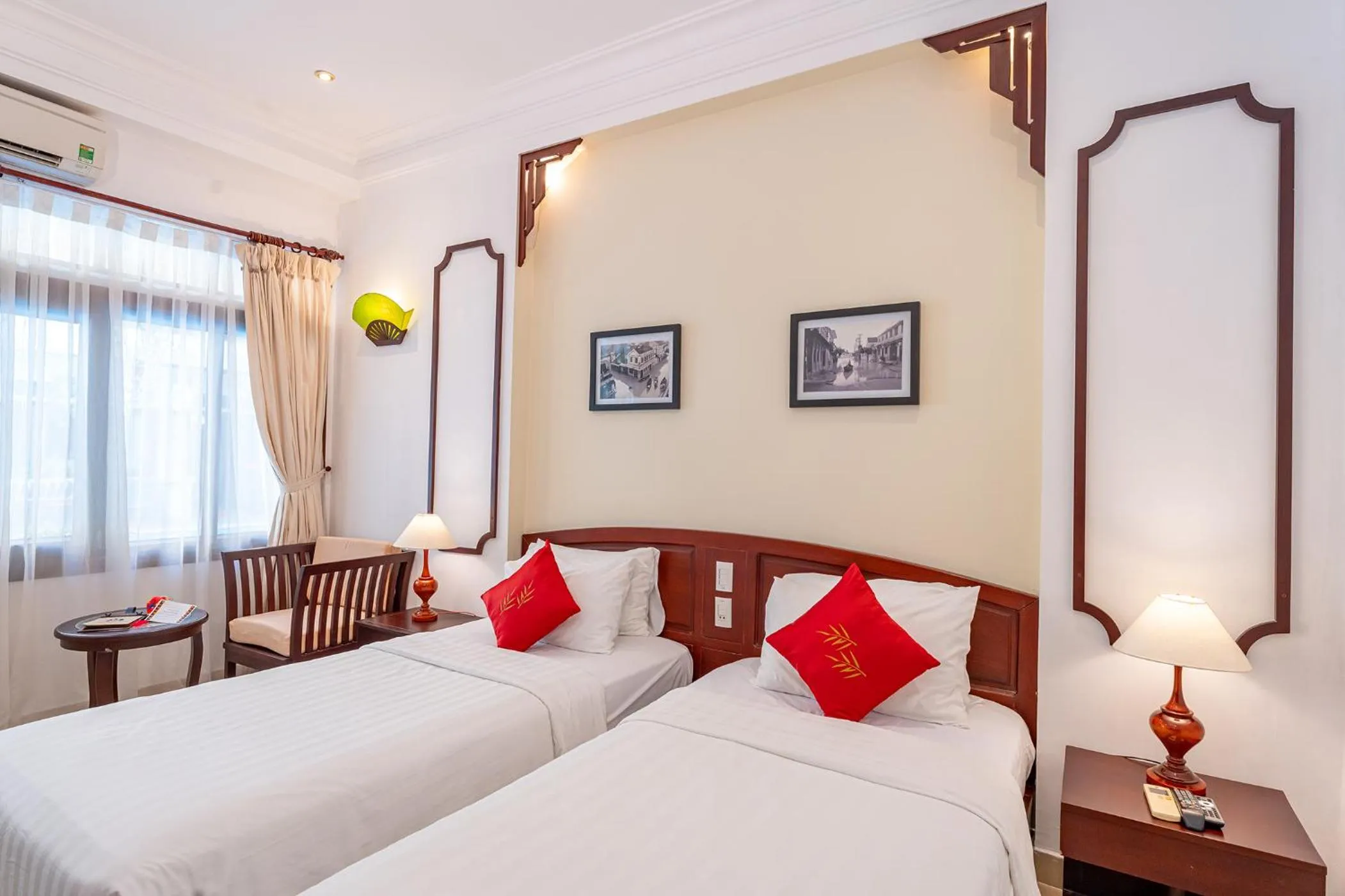 Bed in ANNAM HERITAGE Boutique Hotel & Spa