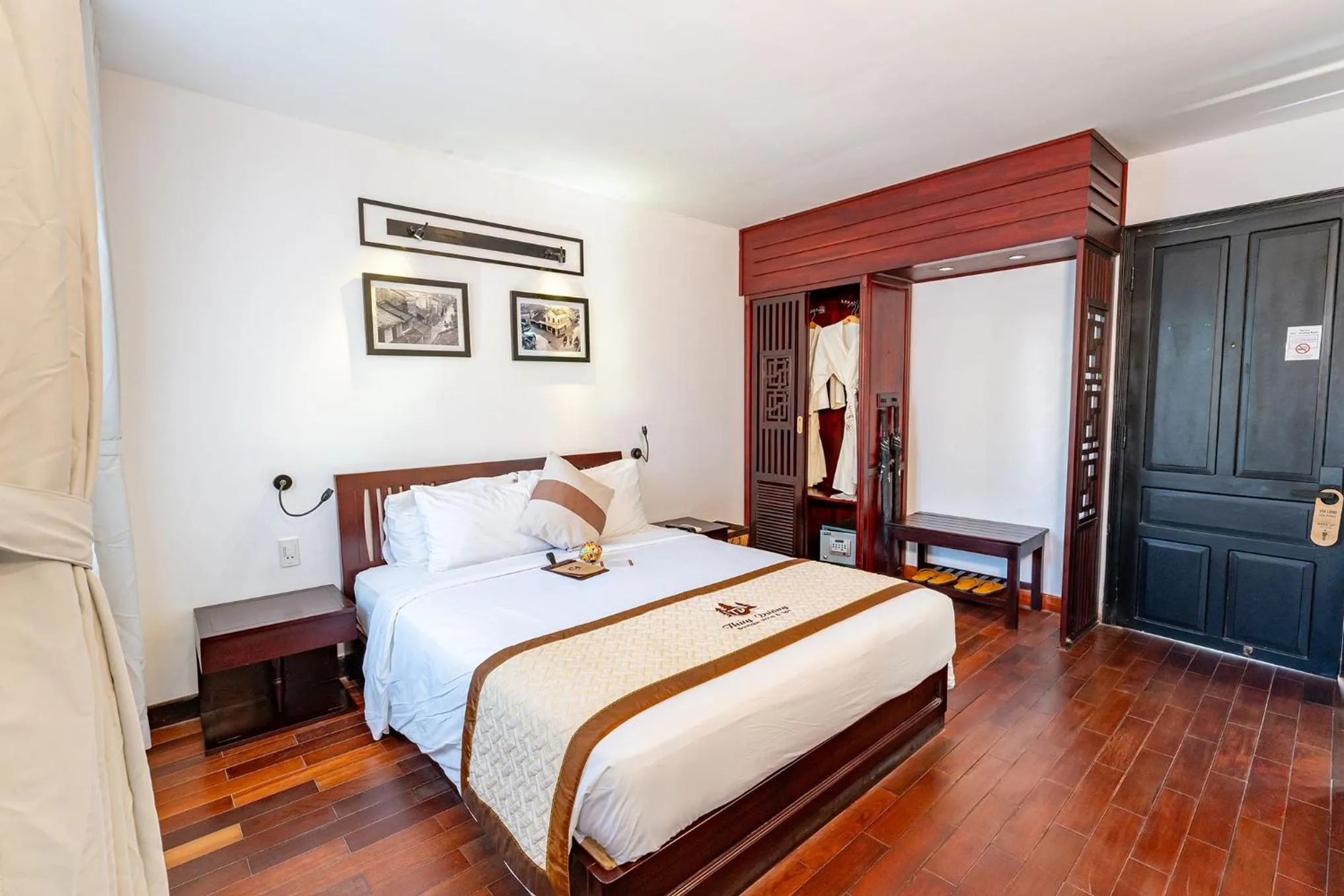 Bed in ANNAM HERITAGE Boutique Hotel & Spa