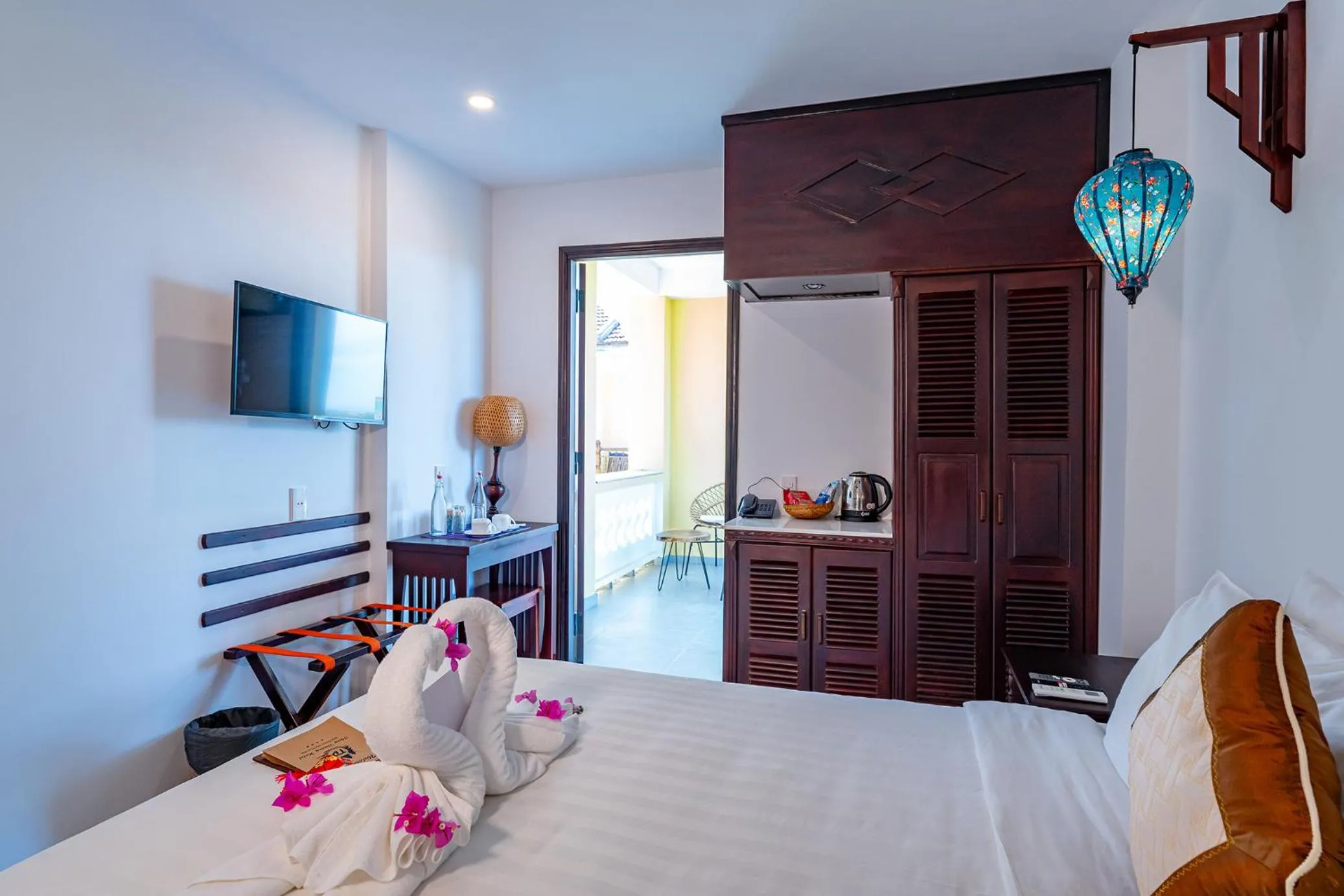 Bed in ANNAM HERITAGE Boutique Hotel & Spa
