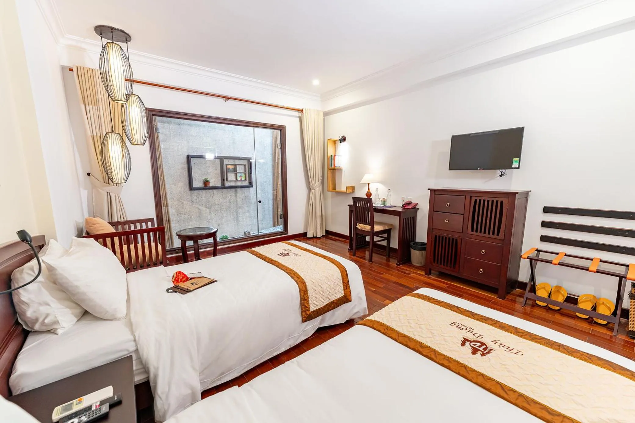 Bed in ANNAM HERITAGE Boutique Hotel & Spa
