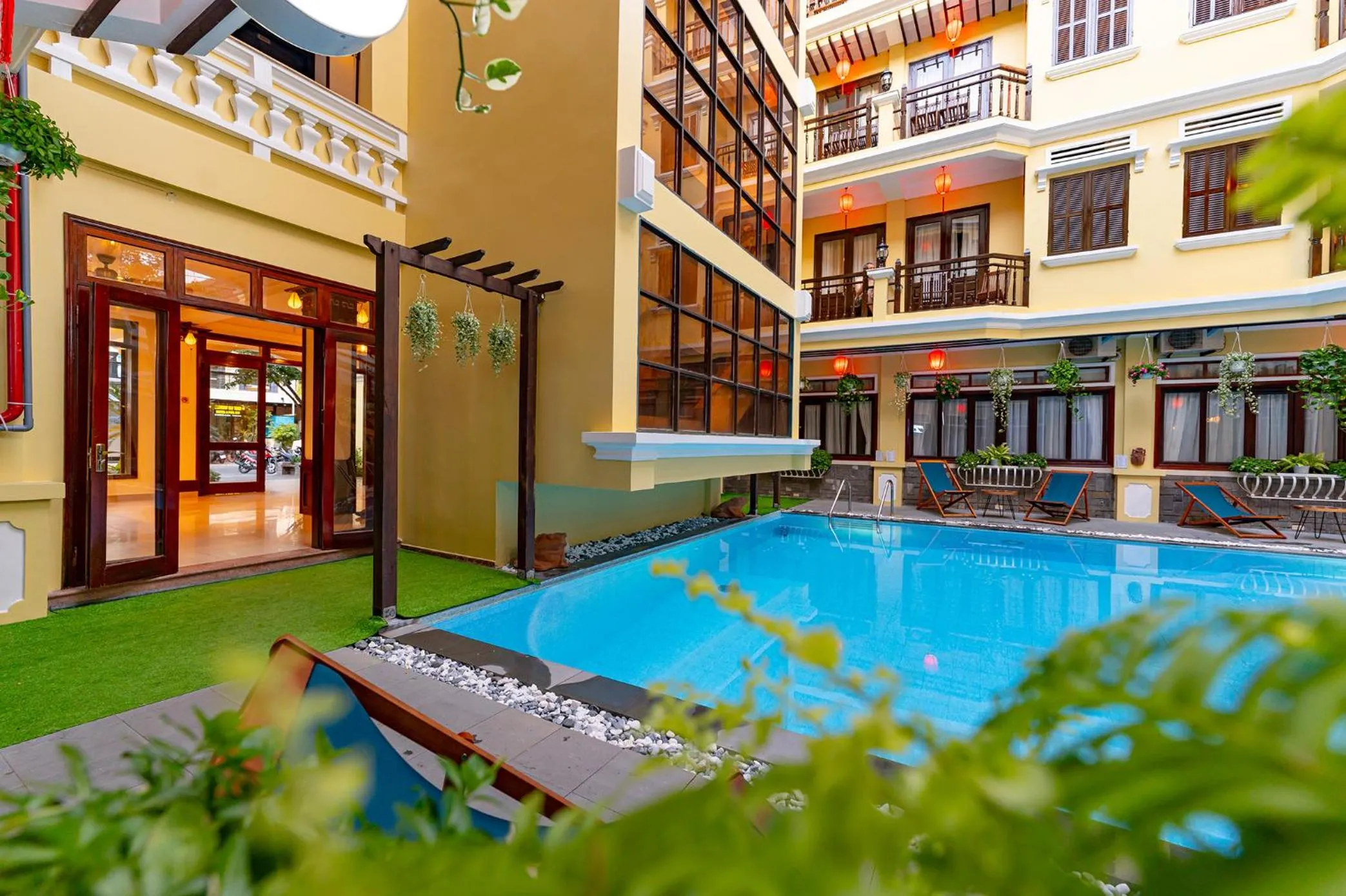 Pool view in ANNAM HERITAGE Boutique Hotel & Spa