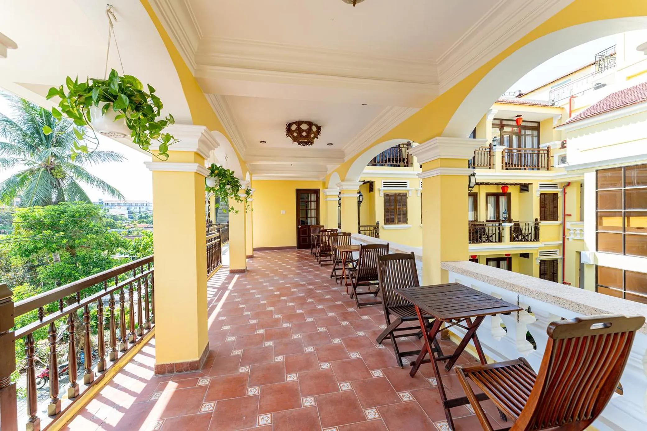 Patio in ANNAM HERITAGE Boutique Hotel & Spa