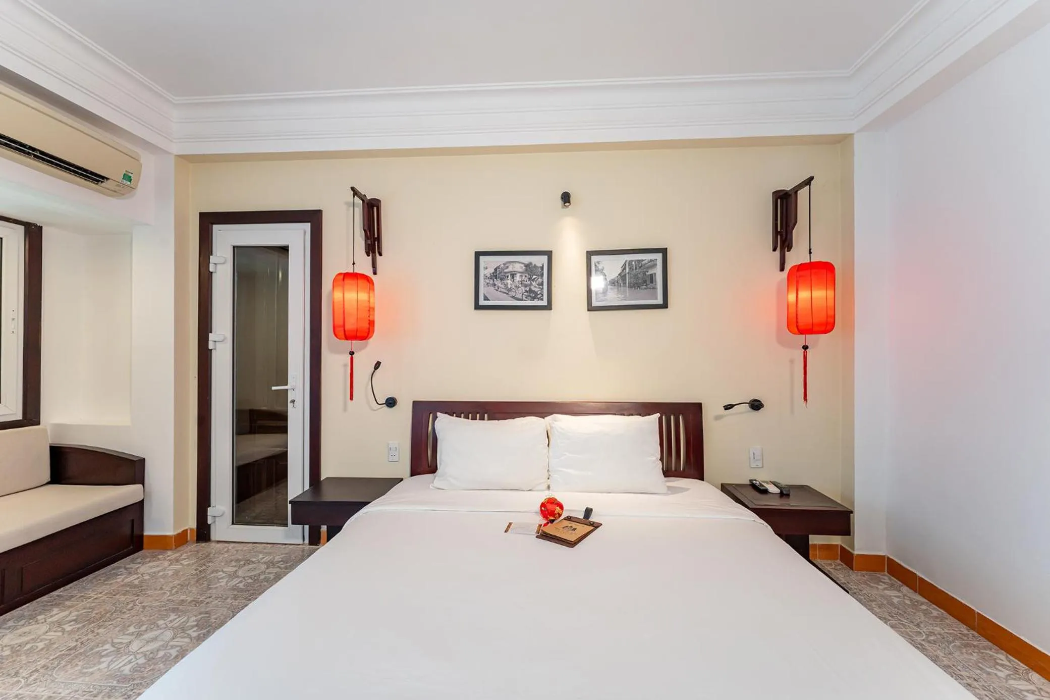 Bed in ANNAM HERITAGE Boutique Hotel & Spa