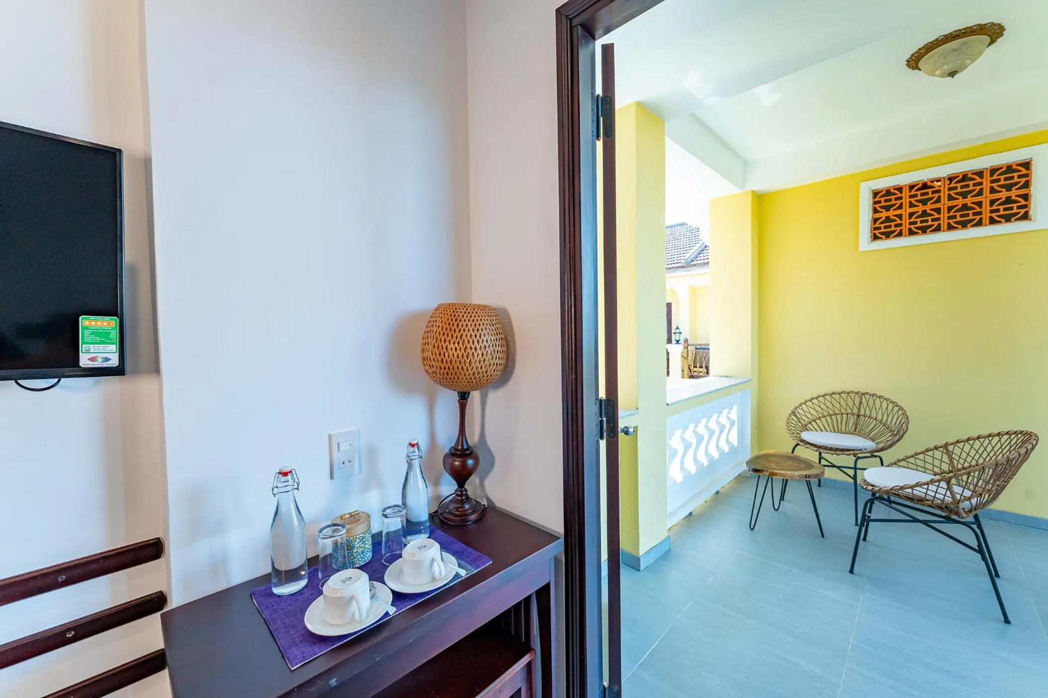 Balcony/Terrace in ANNAM HERITAGE Boutique Hotel & Spa