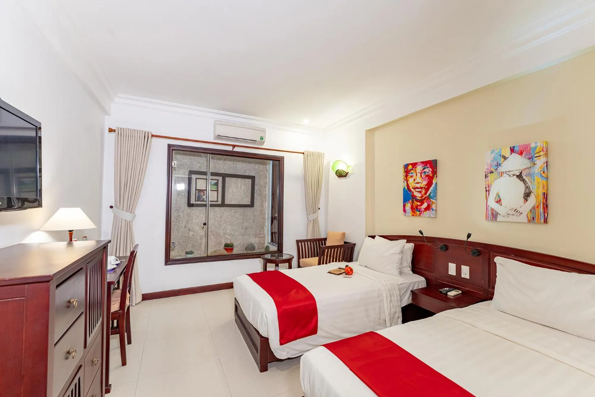 Bed in ANNAM HERITAGE Boutique Hotel & Spa
