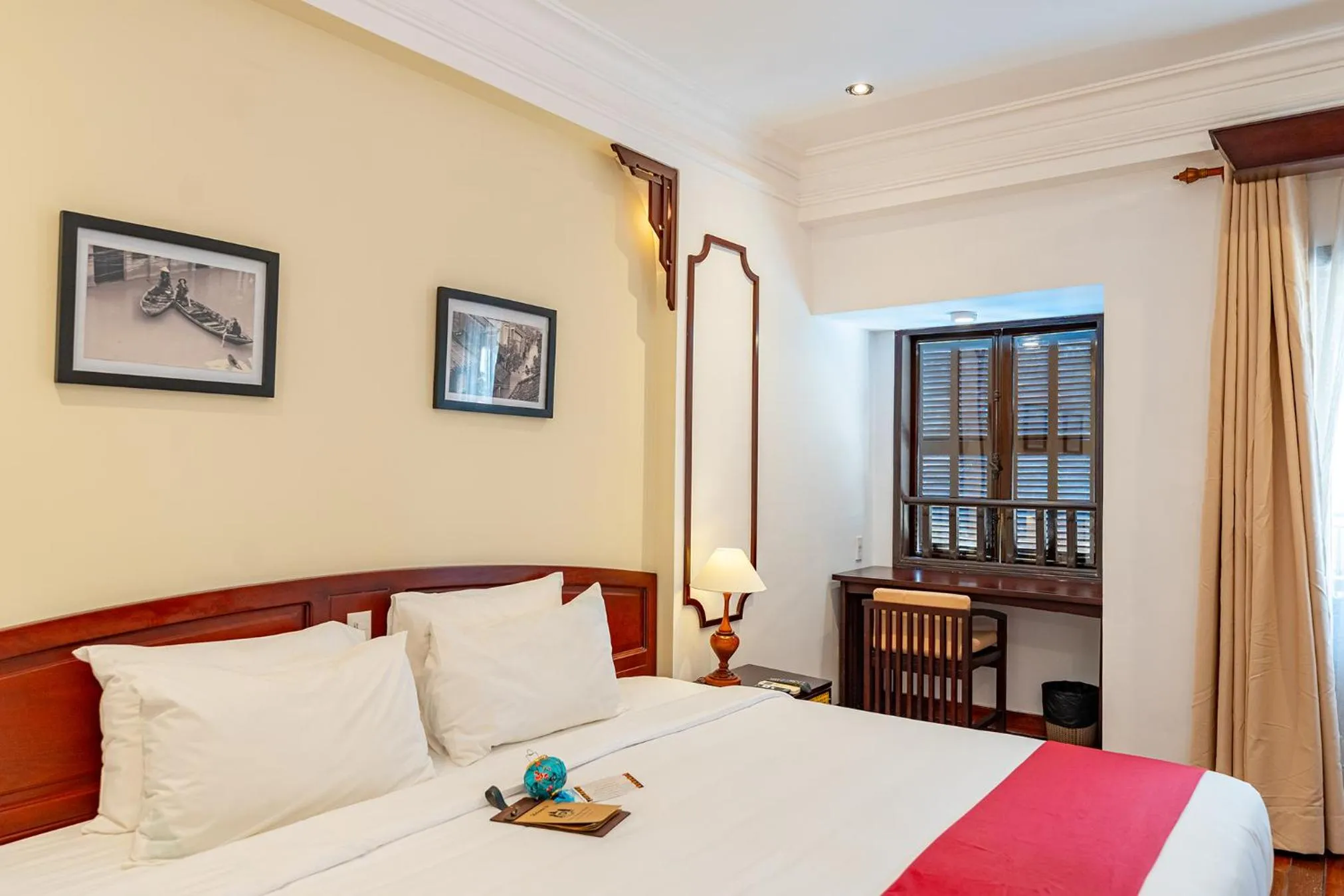 Bed in ANNAM HERITAGE Boutique Hotel & Spa