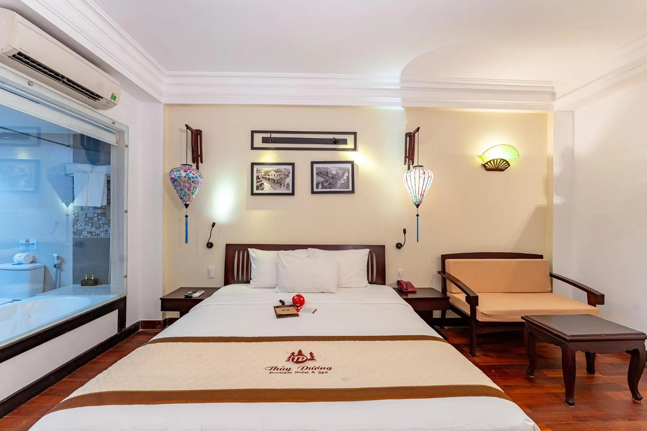 Bed in ANNAM HERITAGE Boutique Hotel & Spa