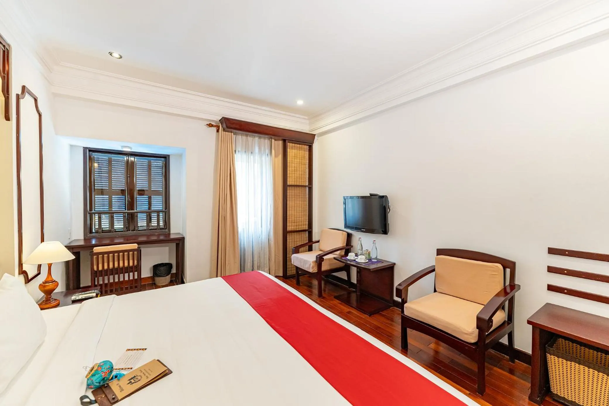 Bed in ANNAM HERITAGE Boutique Hotel & Spa