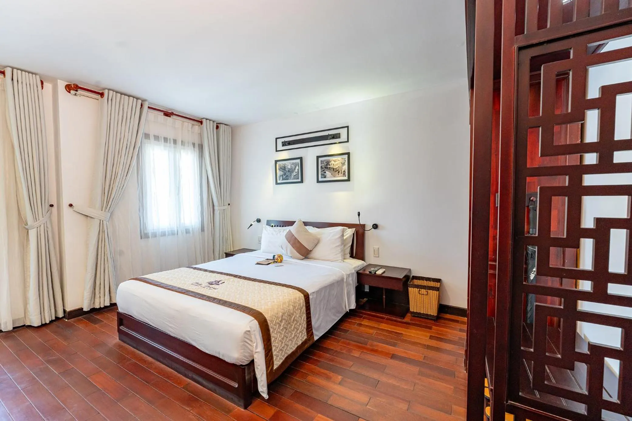 Bed in ANNAM HERITAGE Boutique Hotel & Spa