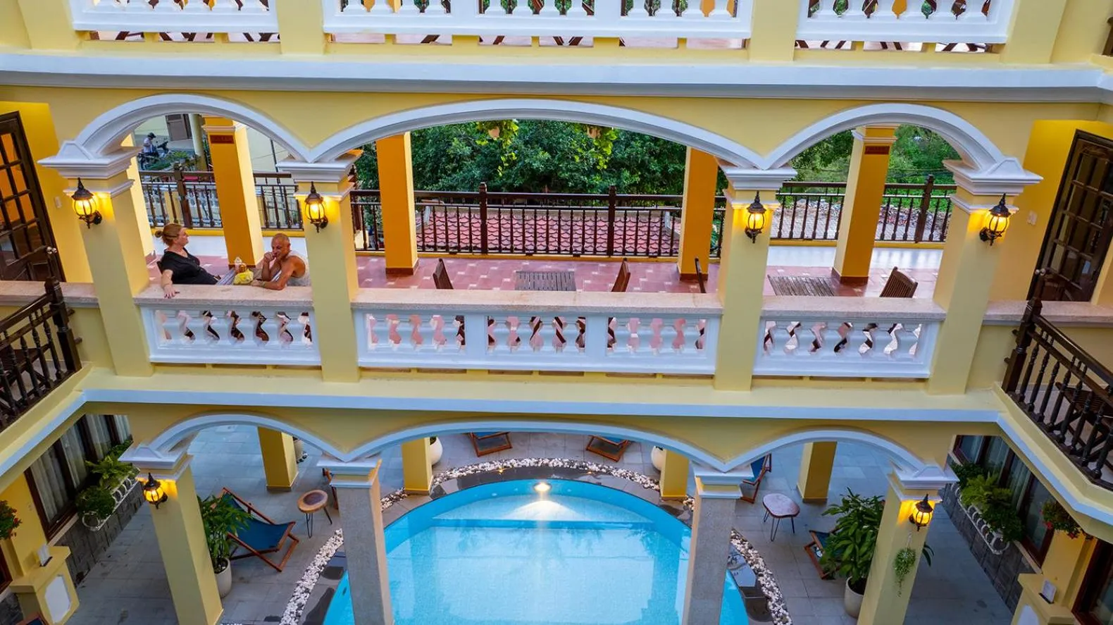 Balcony/Terrace in ANNAM HERITAGE Boutique Hotel & Spa