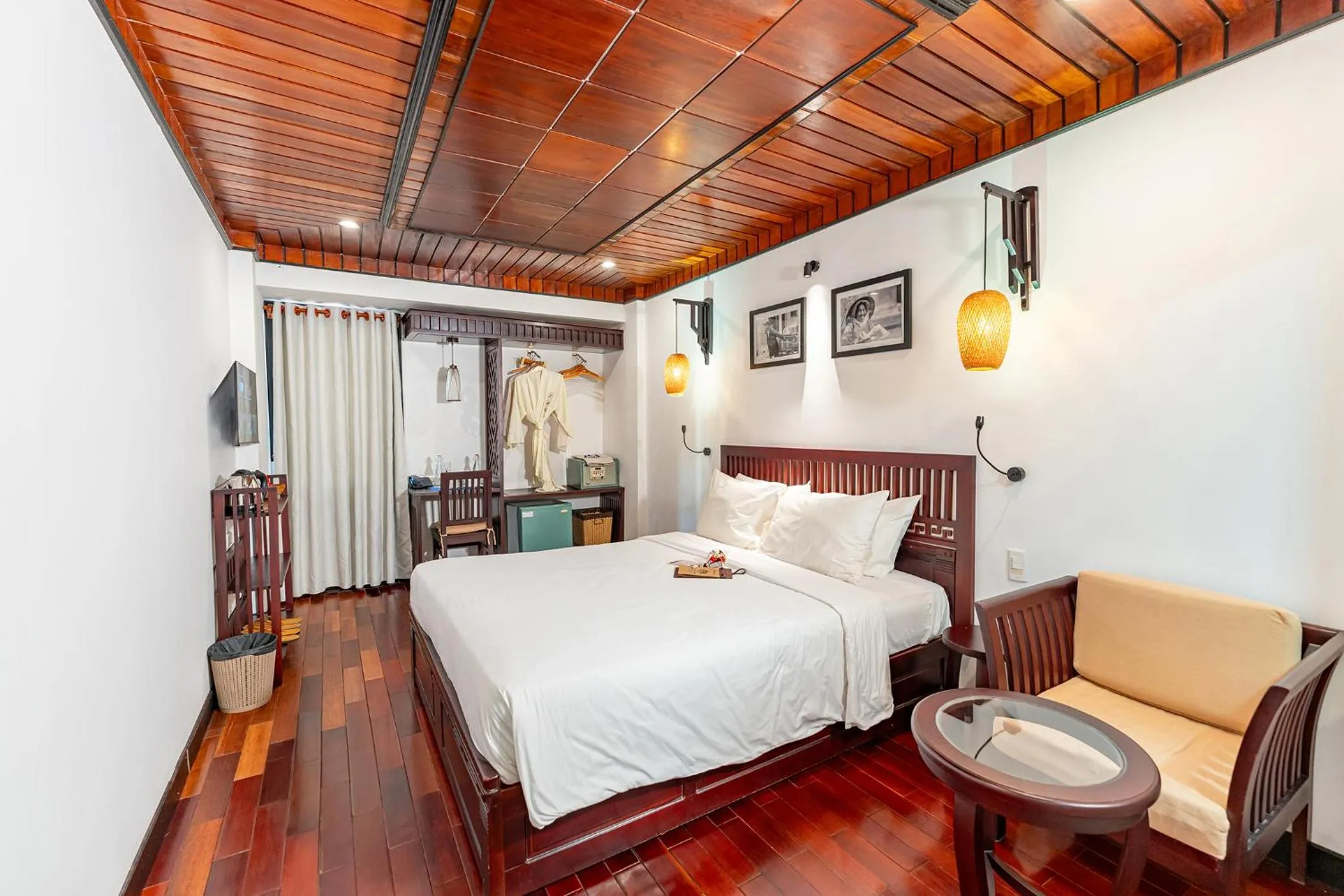 Bed in ANNAM HERITAGE Boutique Hotel & Spa