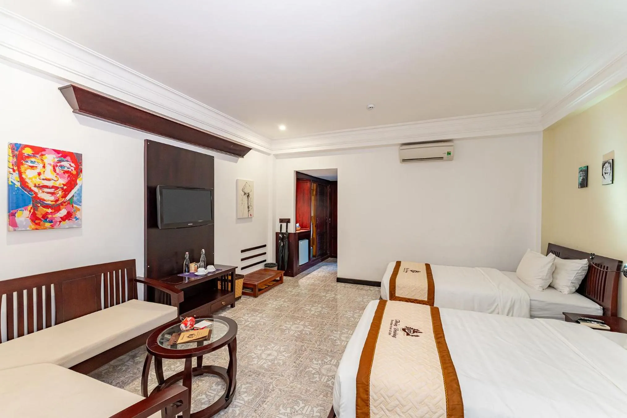 Bed in ANNAM HERITAGE Boutique Hotel & Spa