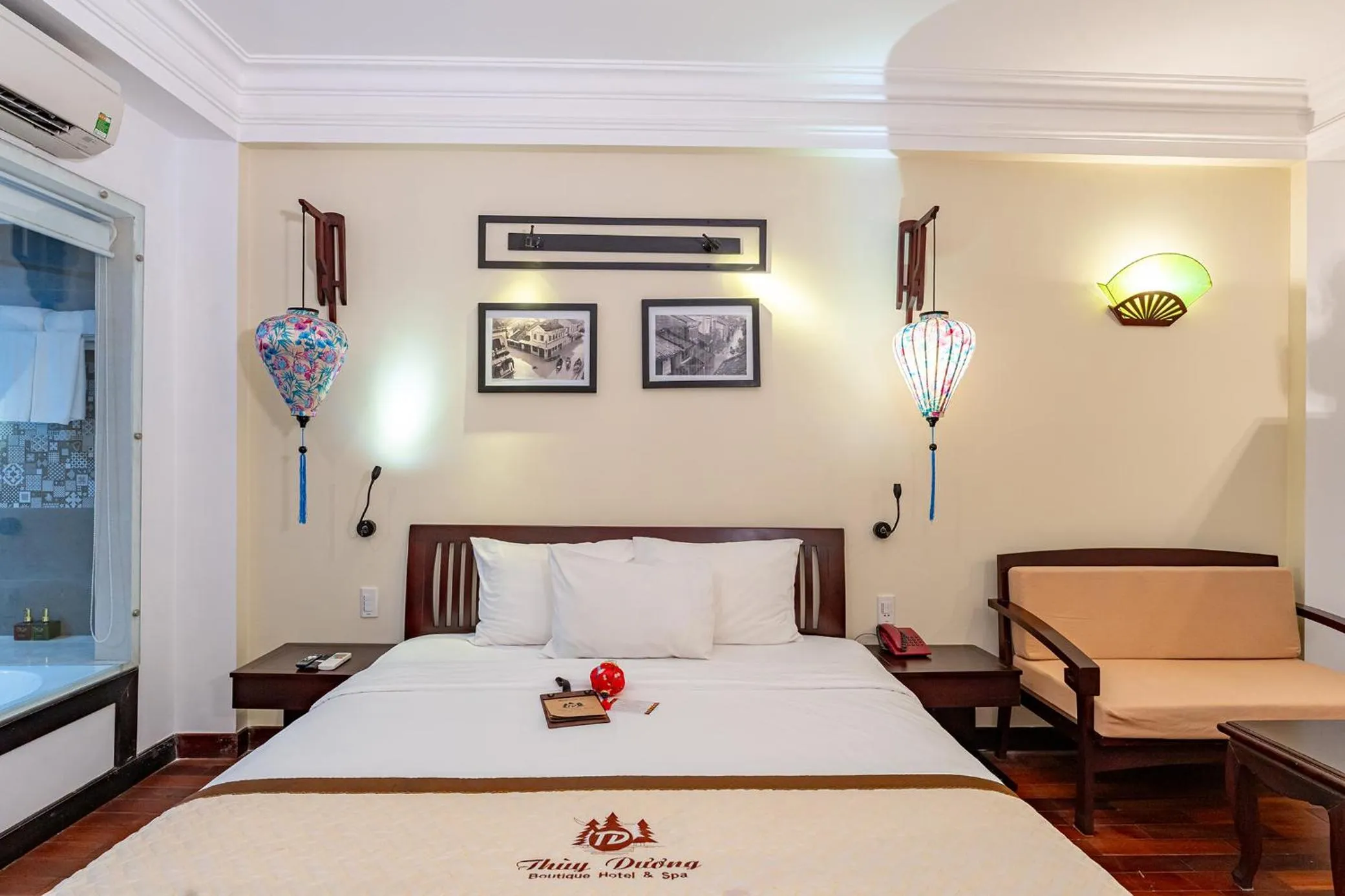 Bed in ANNAM HERITAGE Boutique Hotel & Spa