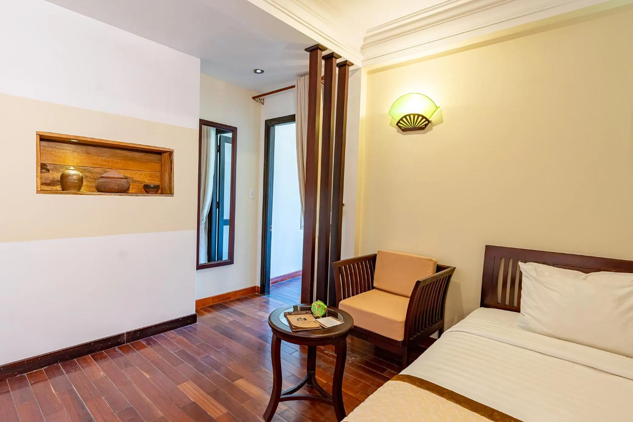 Bed in ANNAM HERITAGE Boutique Hotel & Spa