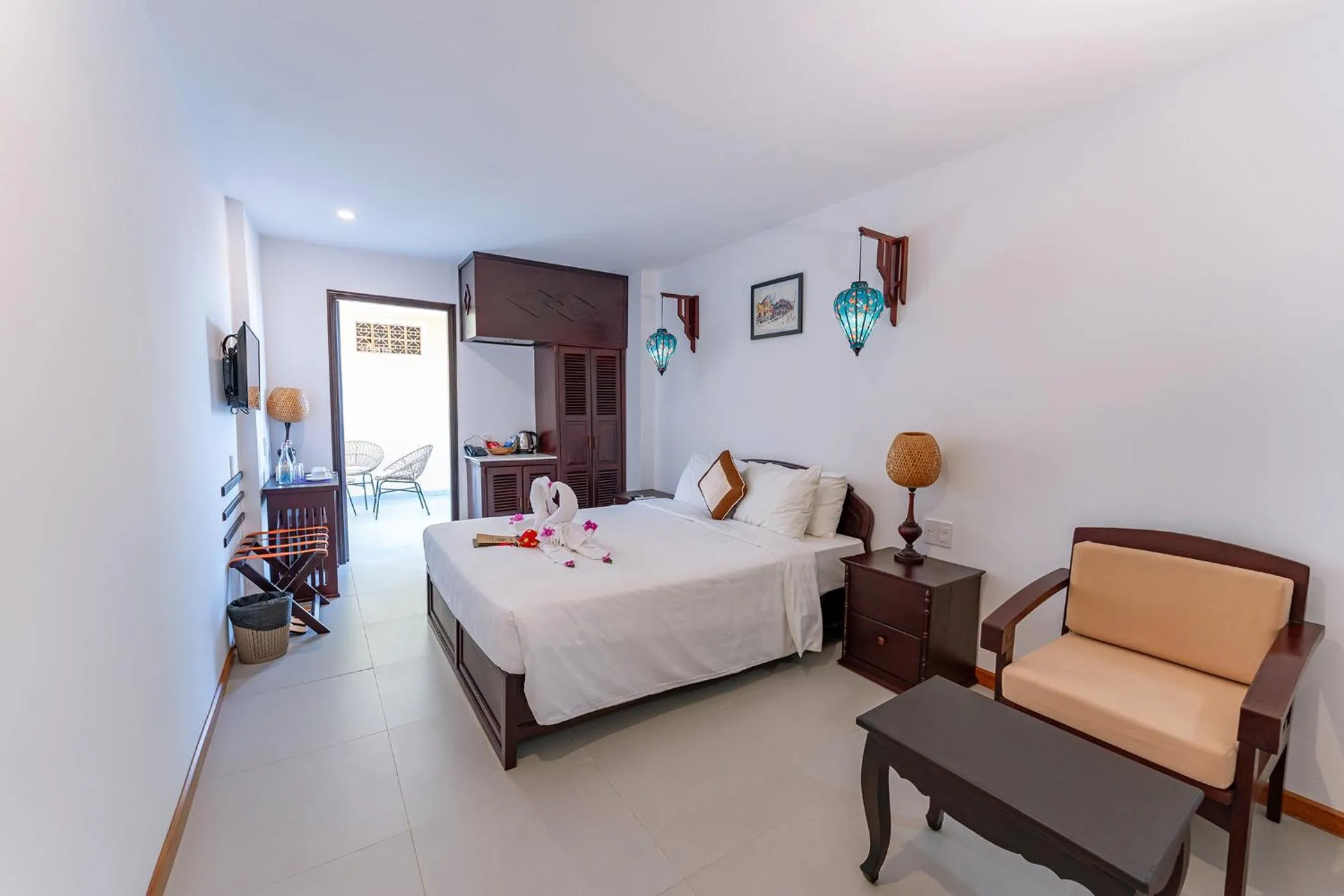 Bed in ANNAM HERITAGE Boutique Hotel & Spa