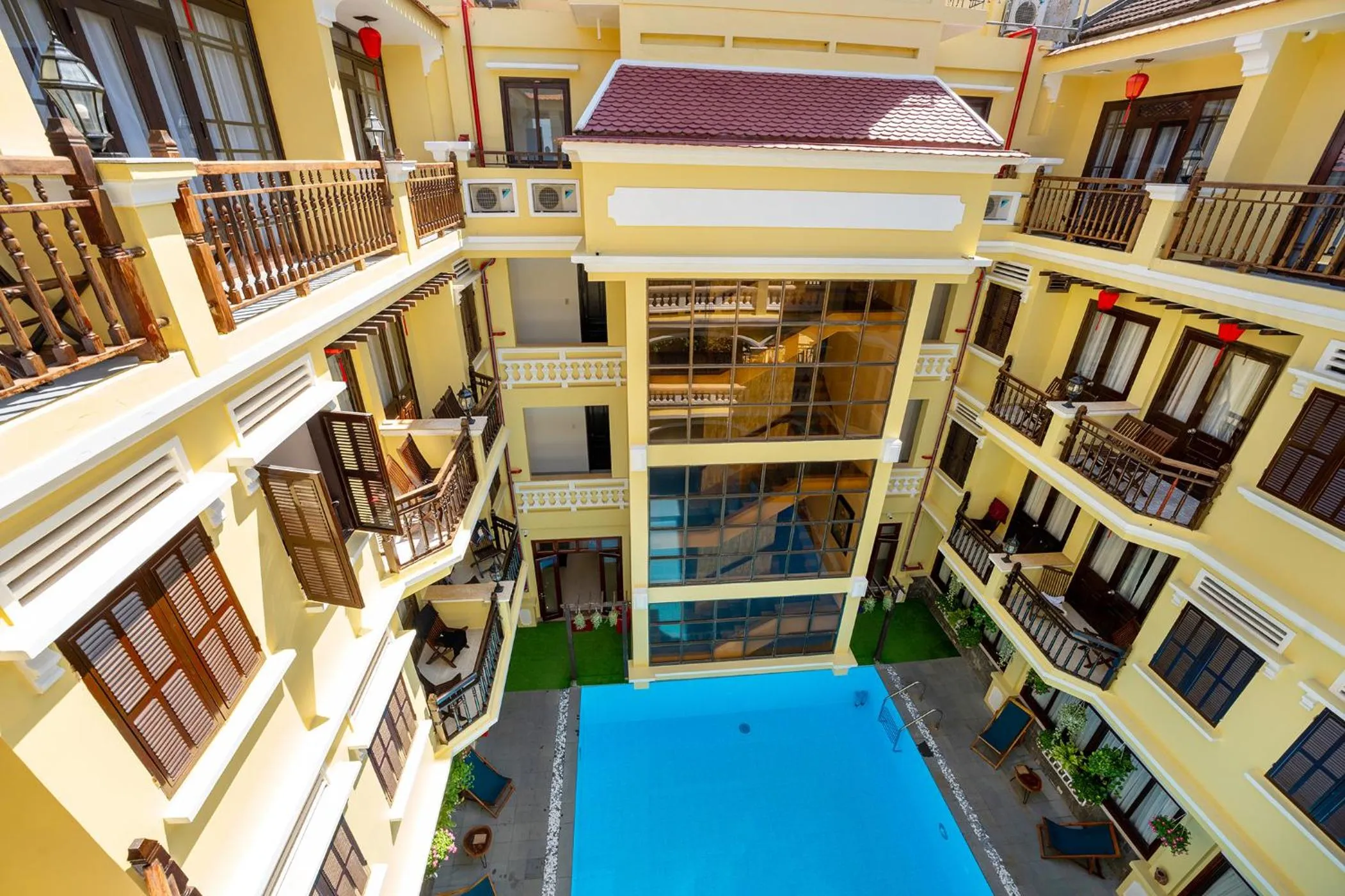 Pool view in ANNAM HERITAGE Boutique Hotel & Spa