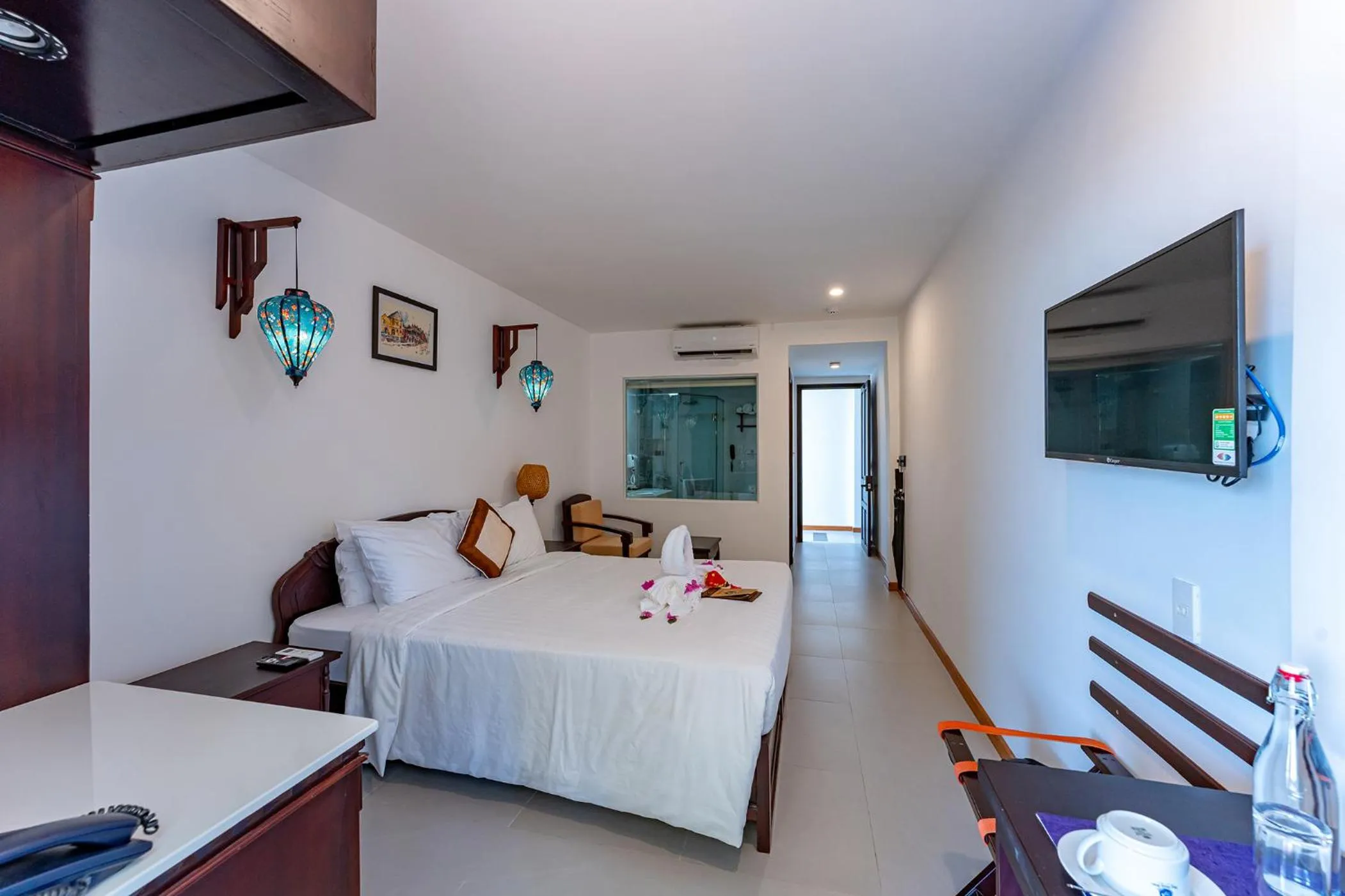 Bed in ANNAM HERITAGE Boutique Hotel & Spa