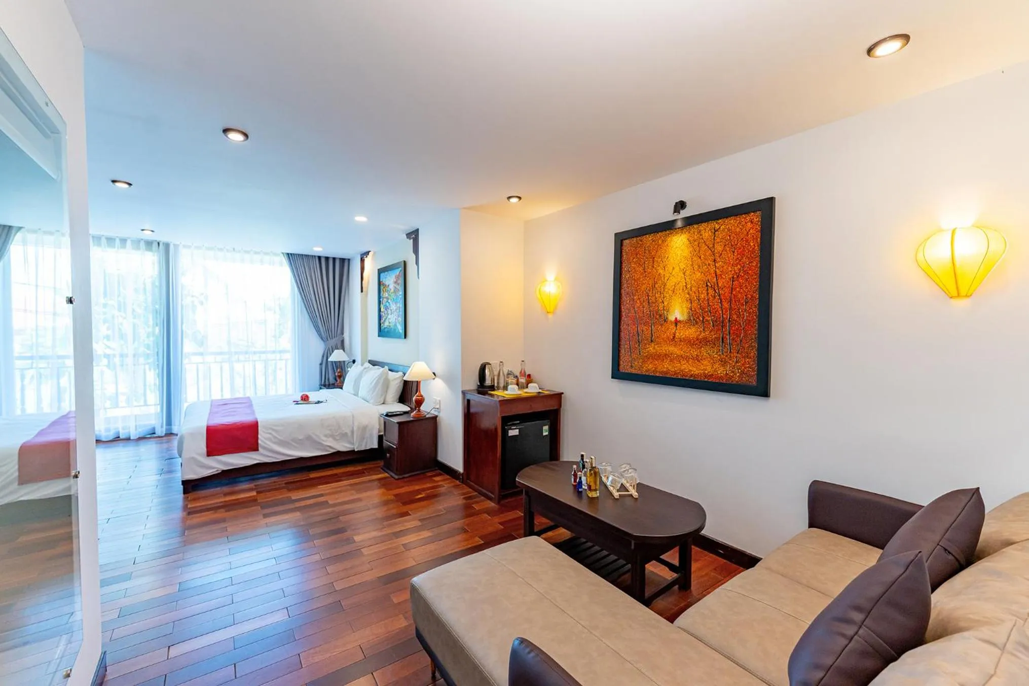 Bed in ANNAM HERITAGE Boutique Hotel & Spa