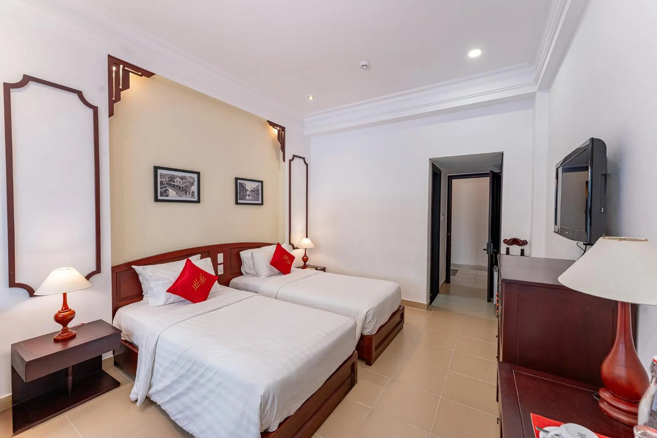 Bed in ANNAM HERITAGE Boutique Hotel & Spa