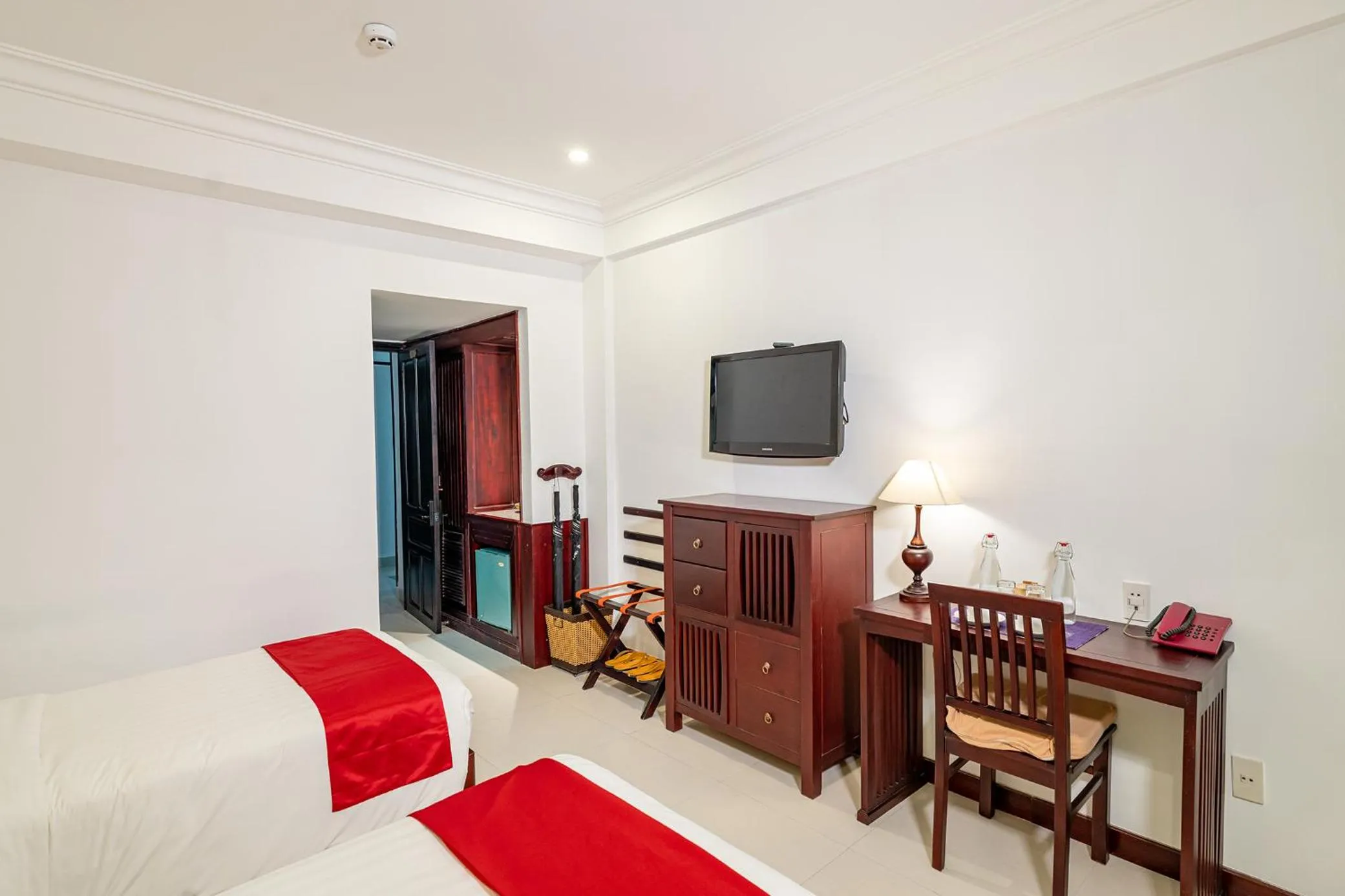 Bed in ANNAM HERITAGE Boutique Hotel & Spa