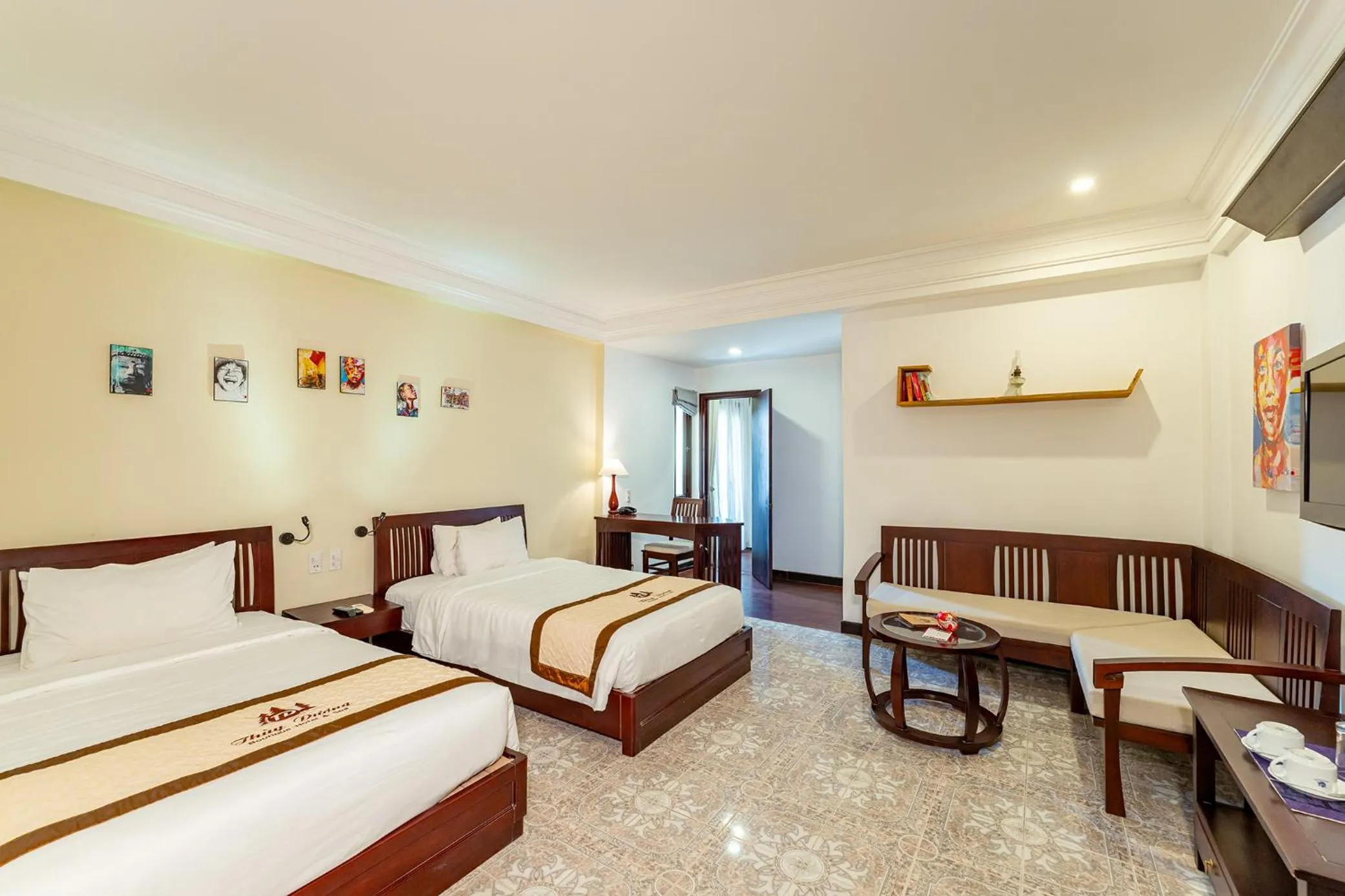 Bed in ANNAM HERITAGE Boutique Hotel & Spa