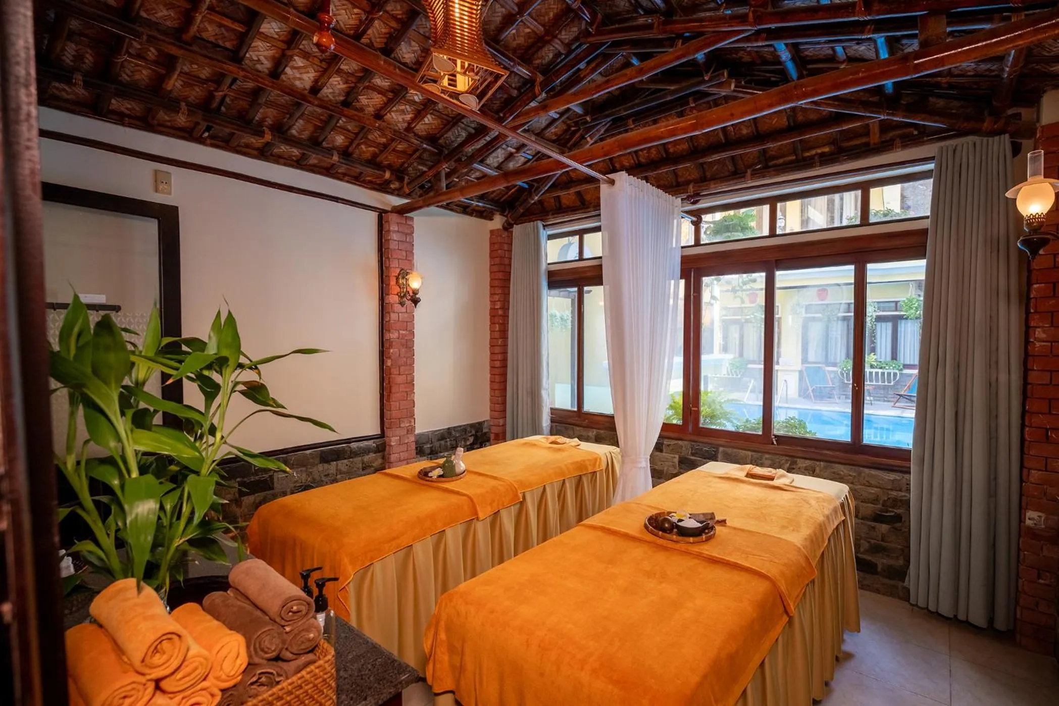 Spa and wellness centre/facilities, Bed in ANNAM HERITAGE Boutique Hotel & Spa