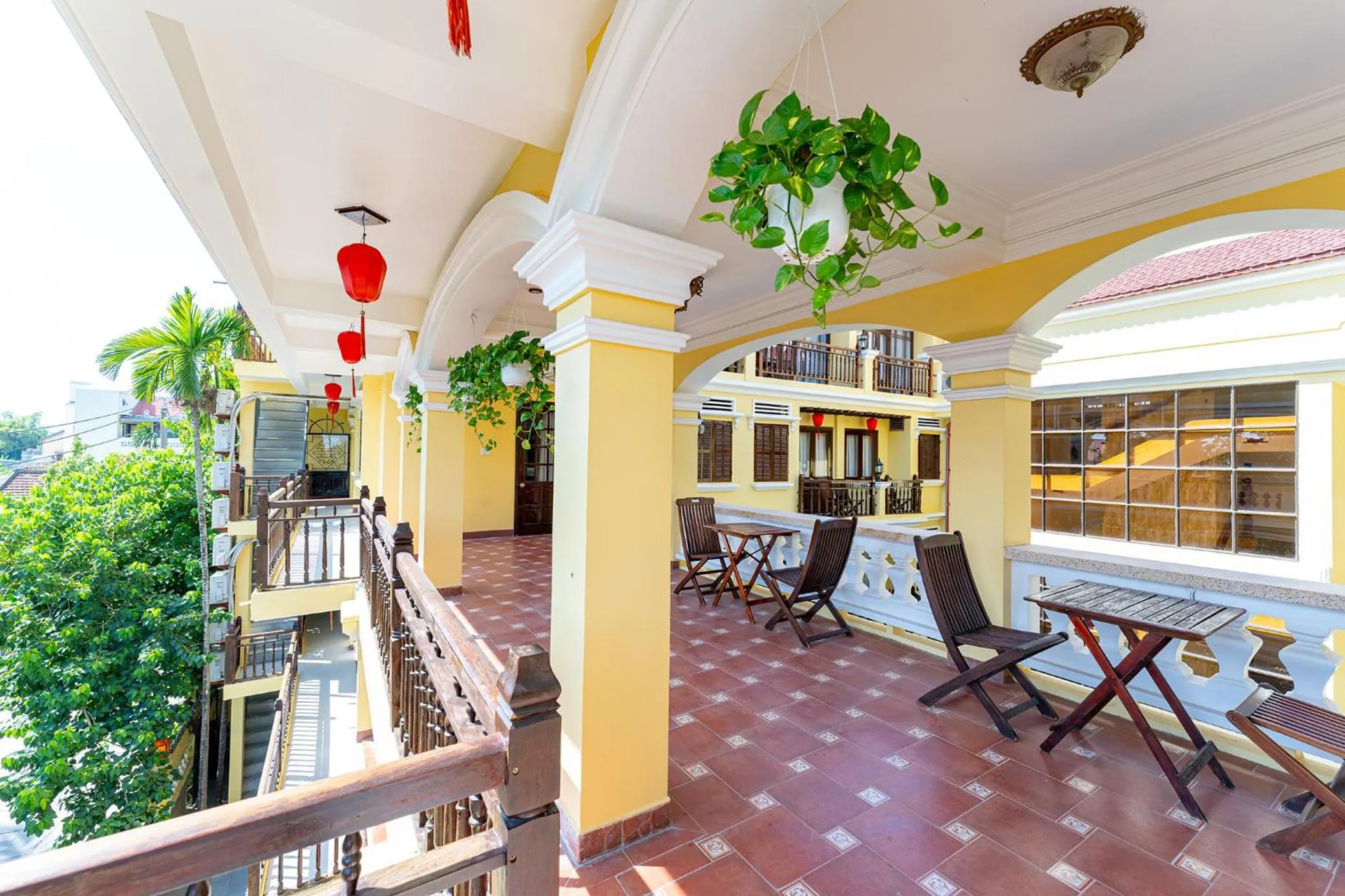 Patio in ANNAM HERITAGE Boutique Hotel & Spa
