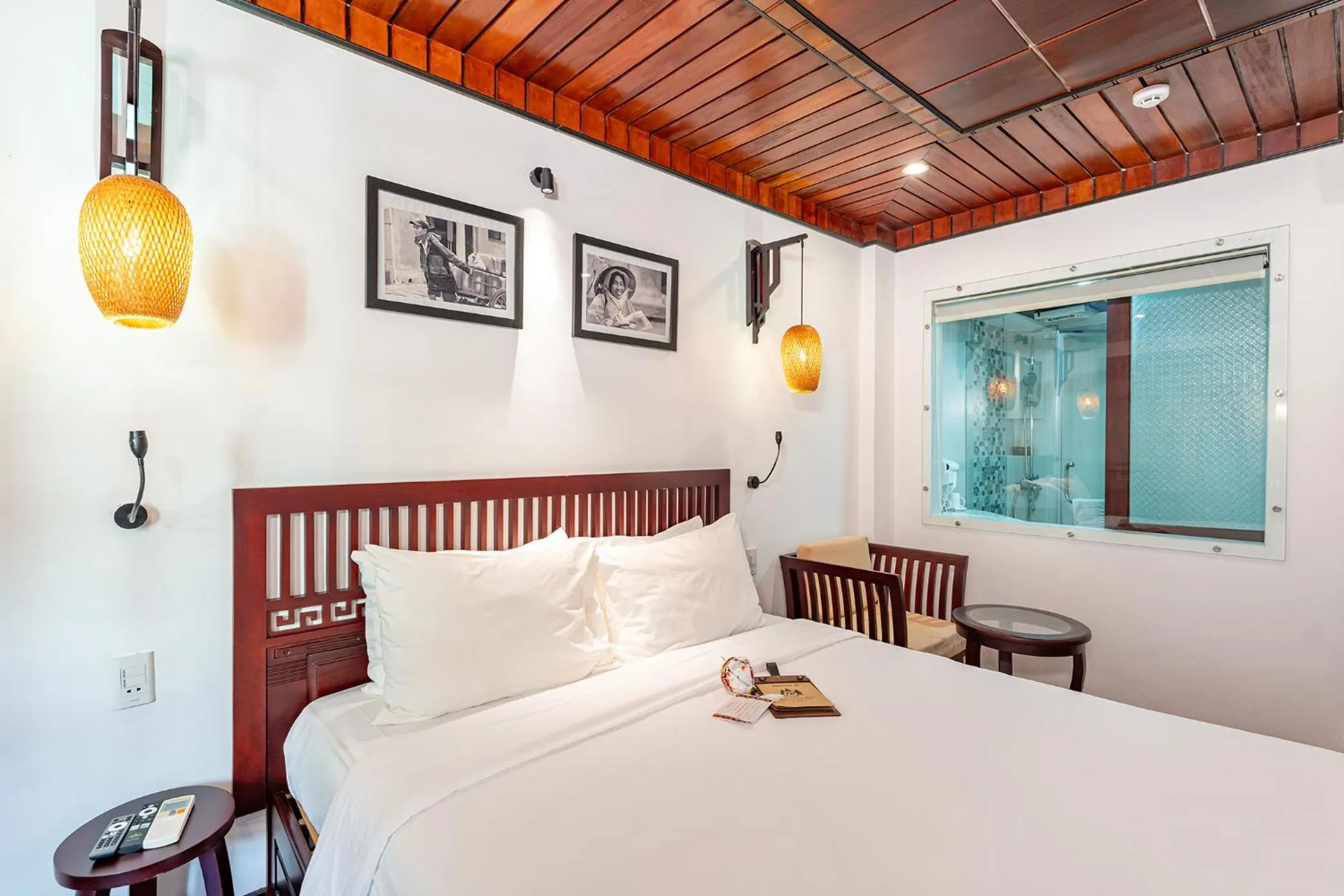Bed in ANNAM HERITAGE Boutique Hotel & Spa
