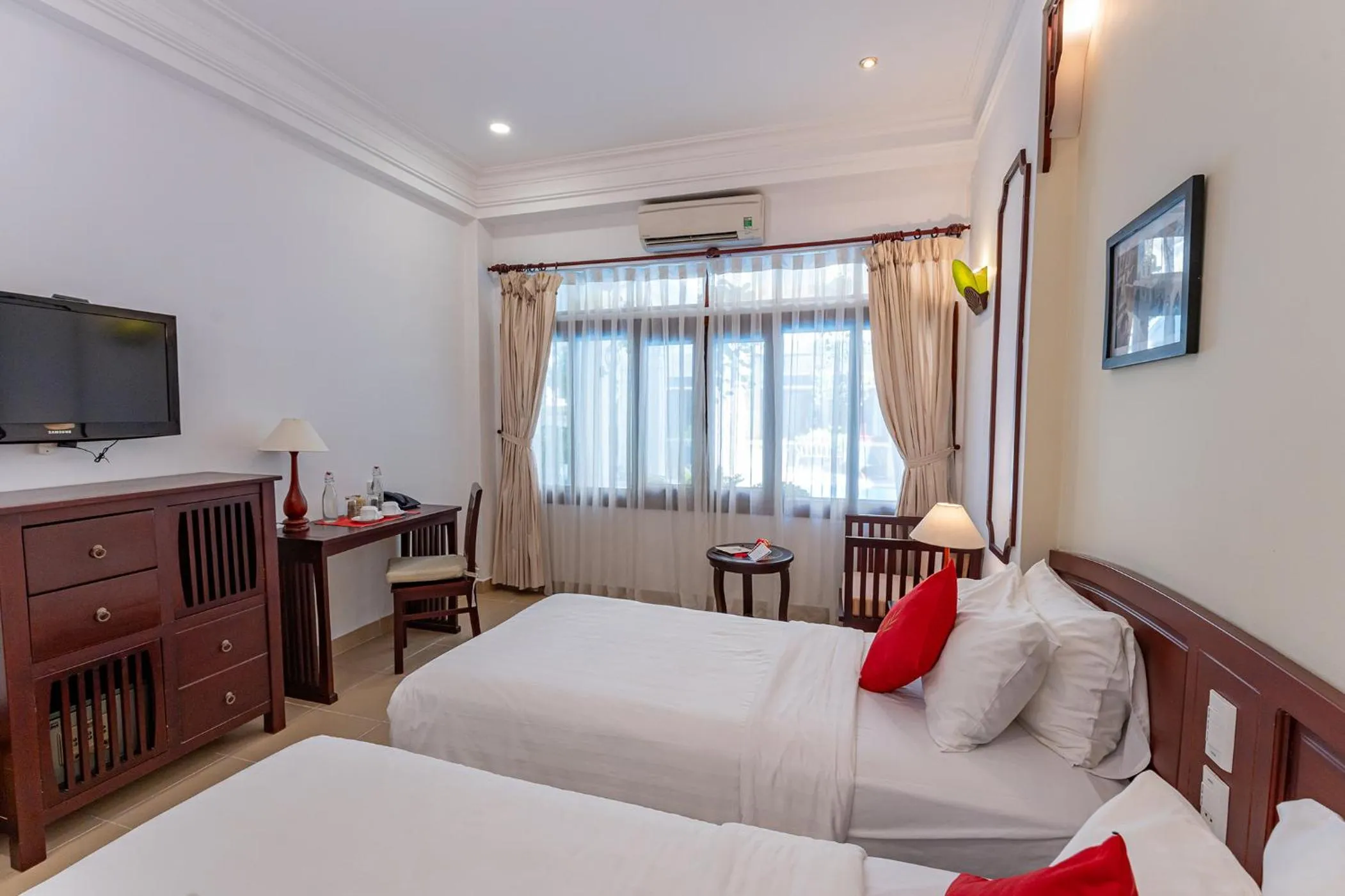 Bed in ANNAM HERITAGE Boutique Hotel & Spa
