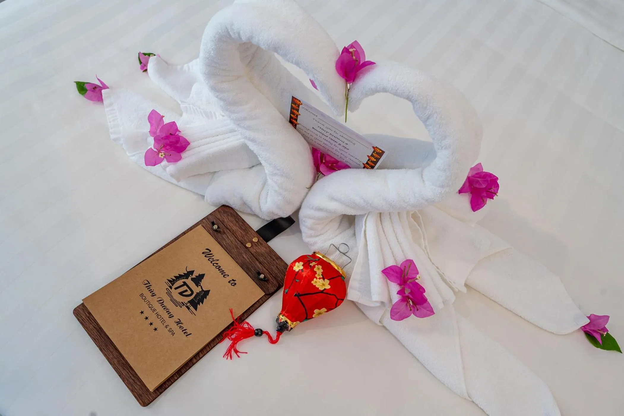 Decorative detail, Bed in ANNAM HERITAGE Boutique Hotel & Spa