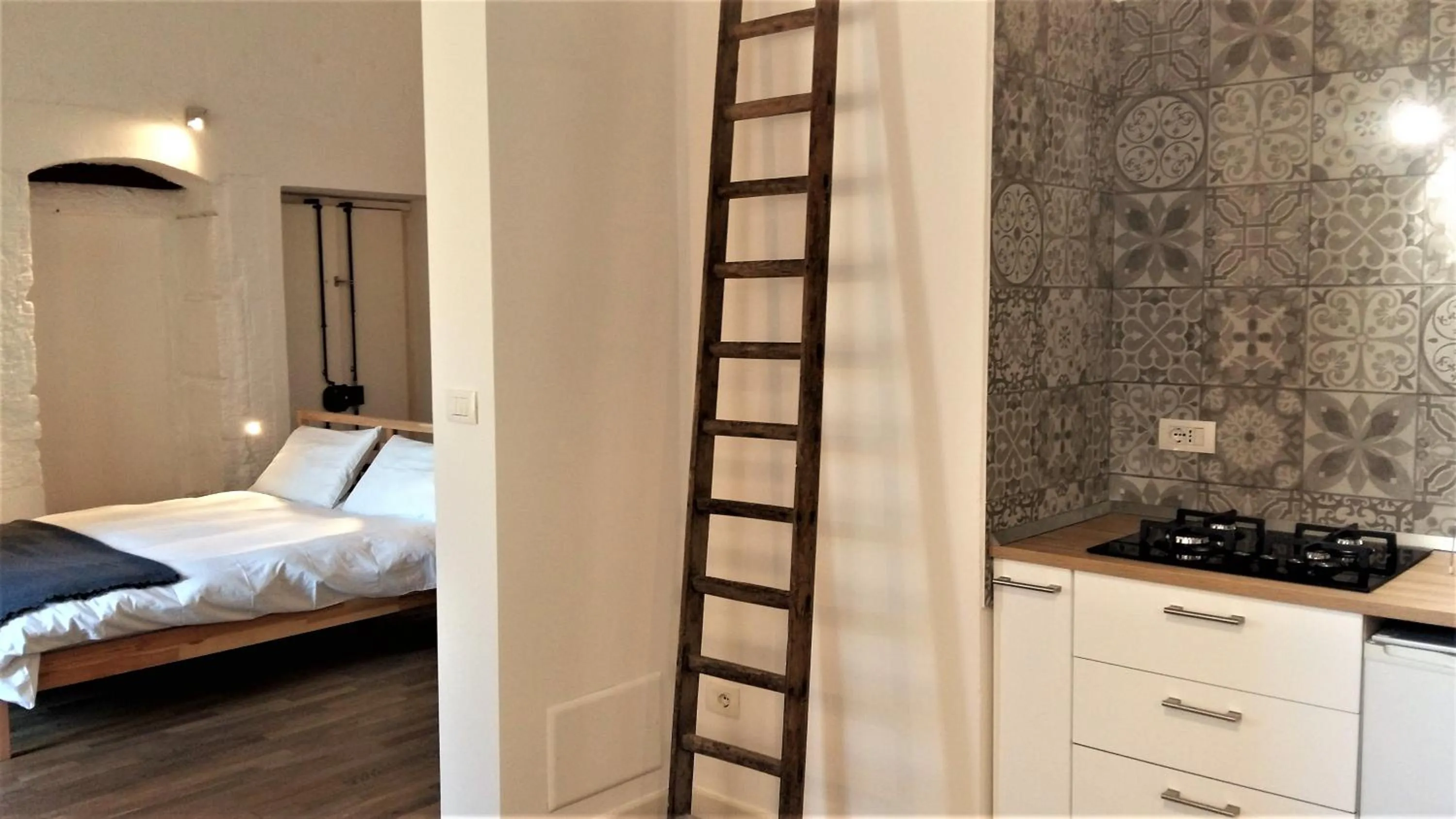 Kitchen or kitchenette in I Templari B&B self-contained