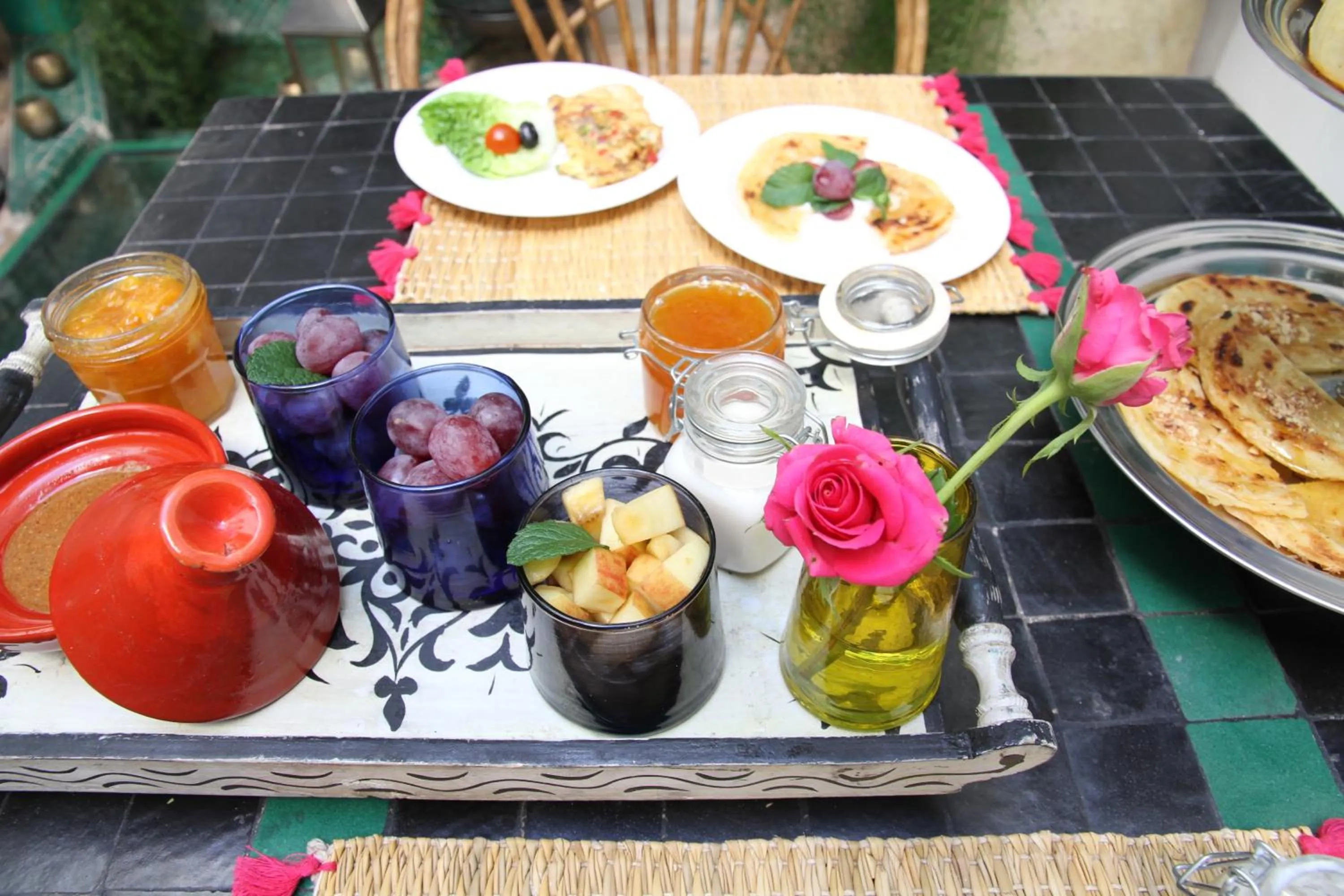 Breakfast in Riad 11 Zitoune