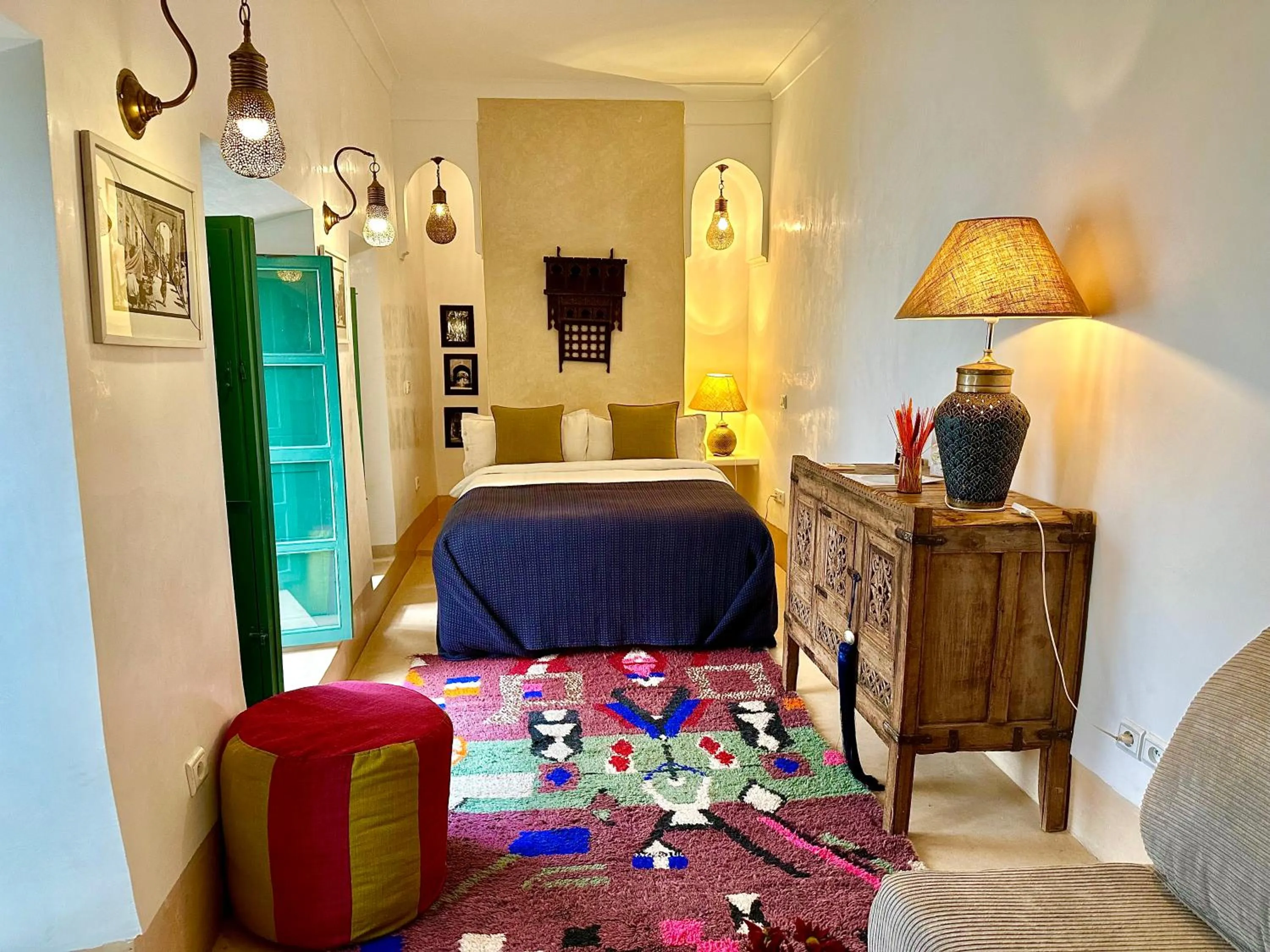 Bedroom, Bed in Riad 11 Zitoune