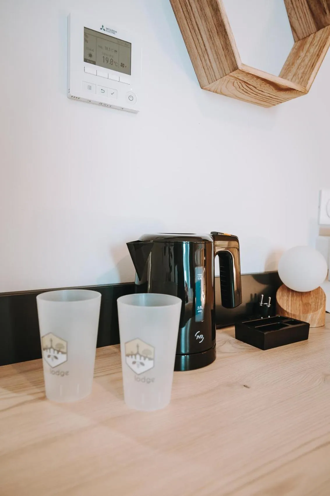Coffee/tea facilities in Beelodge Hotel Blois Centre