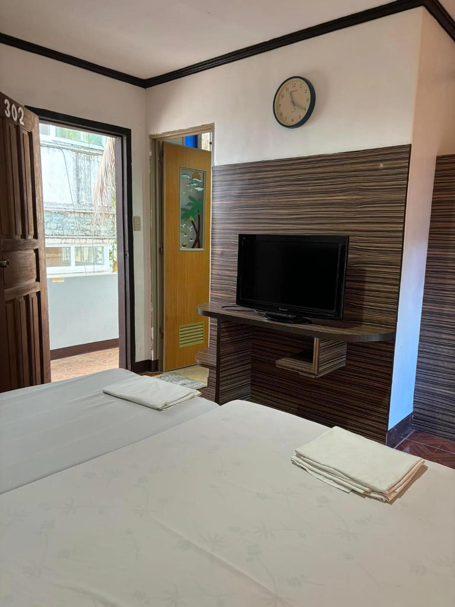 Bed in VILLA LOURDES RESORT