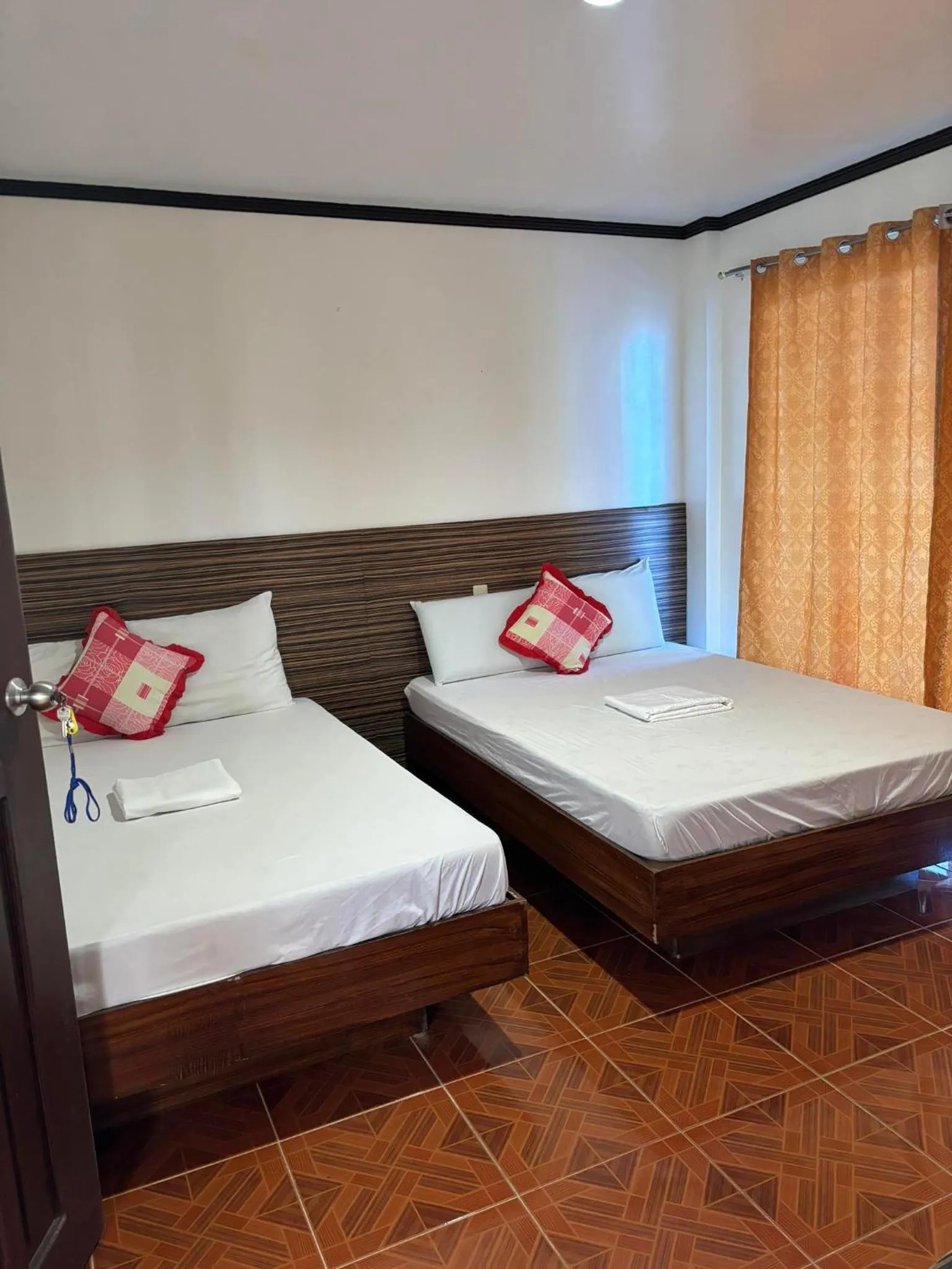 Bed in VILLA LOURDES RESORT