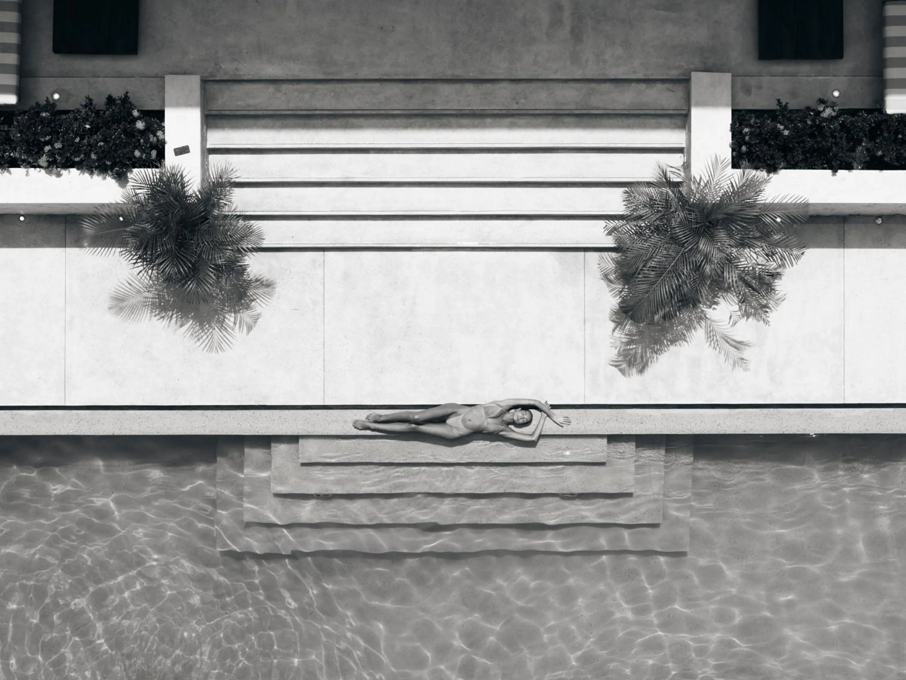 Swimming pool in Miss Ceylon