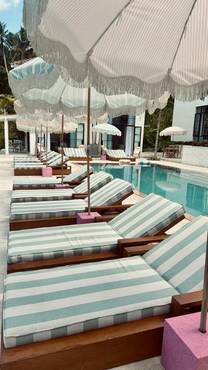 Swimming pool in Miss Ceylon