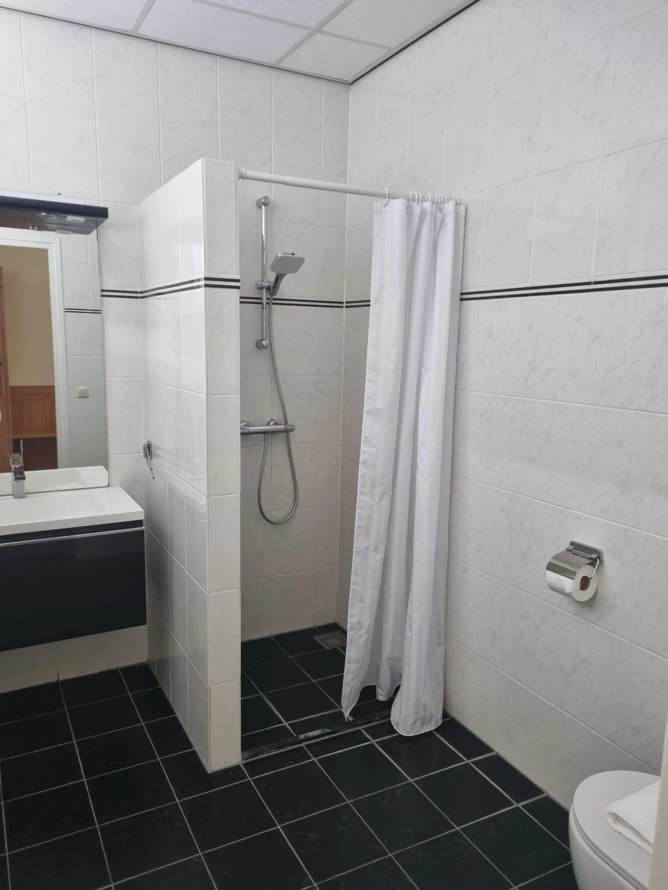 Shower in Hotel Lemmer